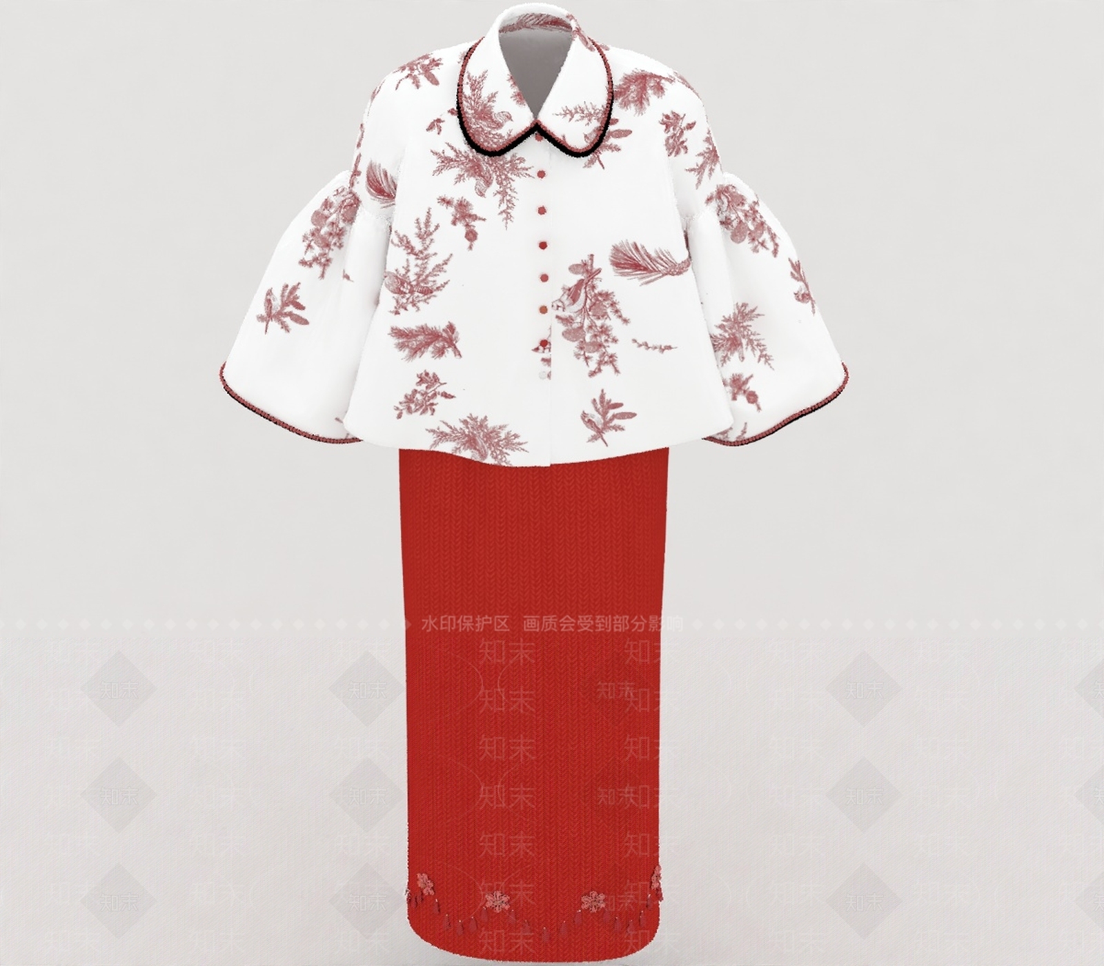 衣服3D模型下载【ID:1199745335】