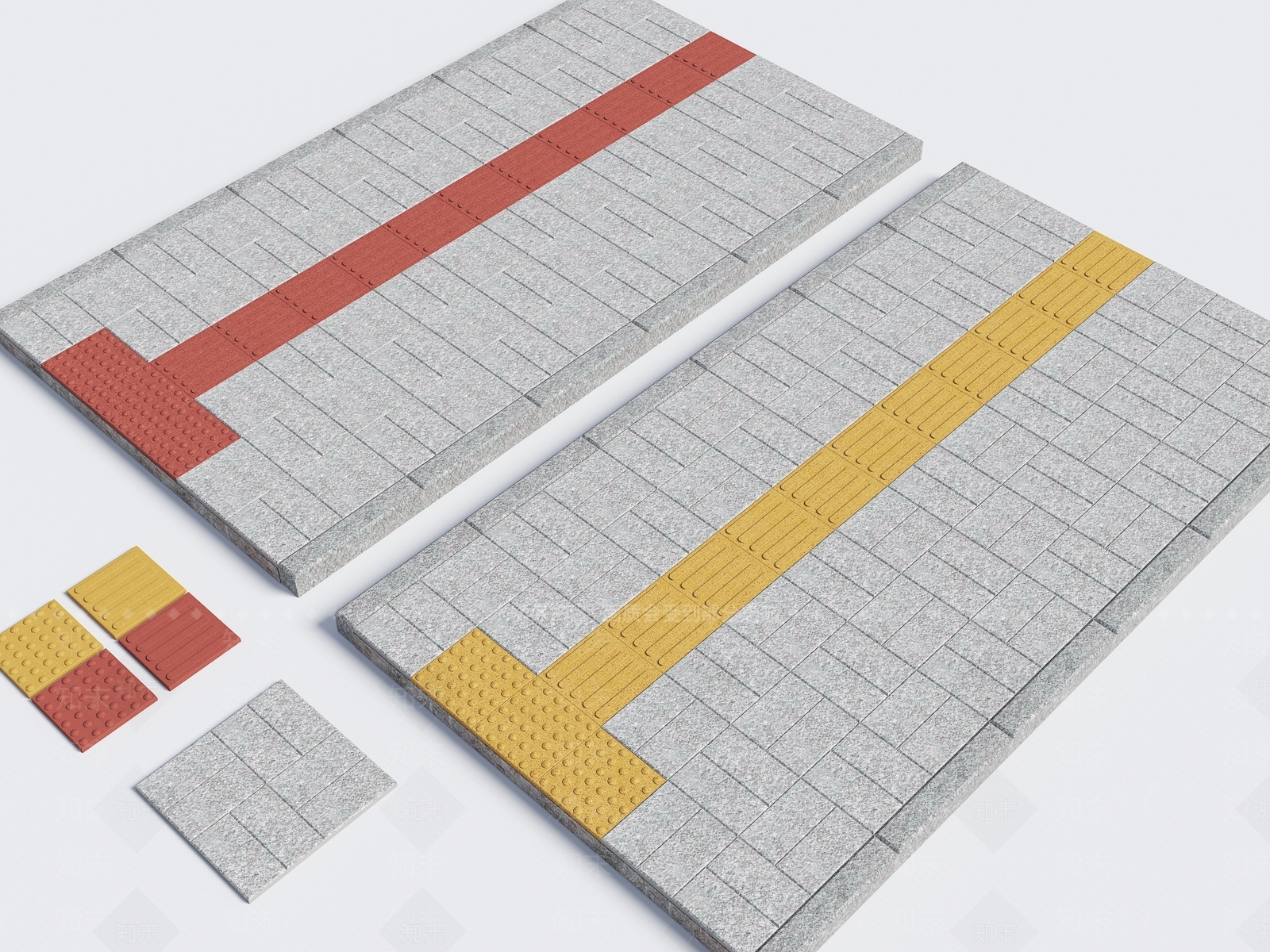 现代新中式人行道路SU模型下载【ID:1199752258】