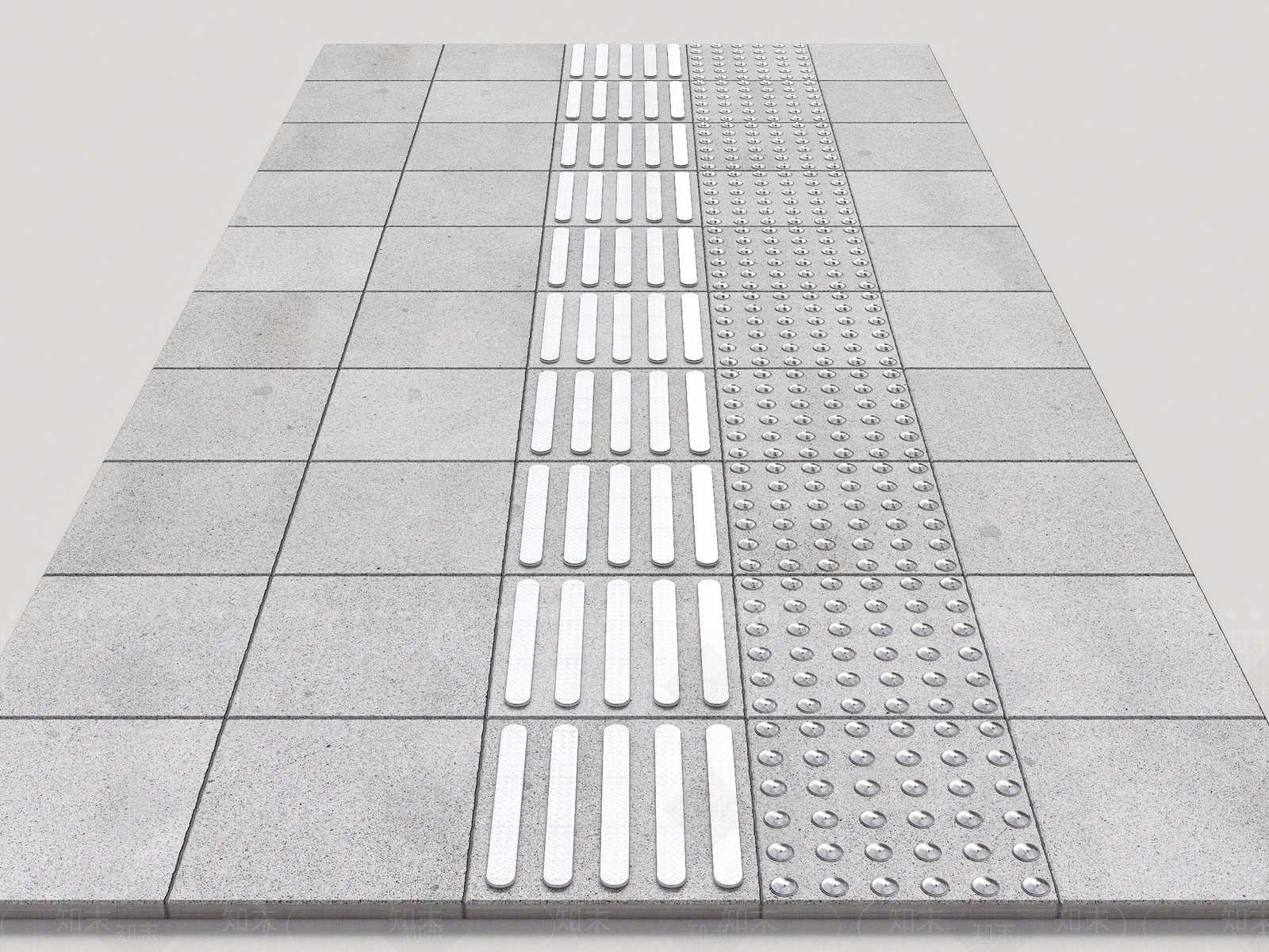 现代人行道路SU模型下载【ID:1199752610】