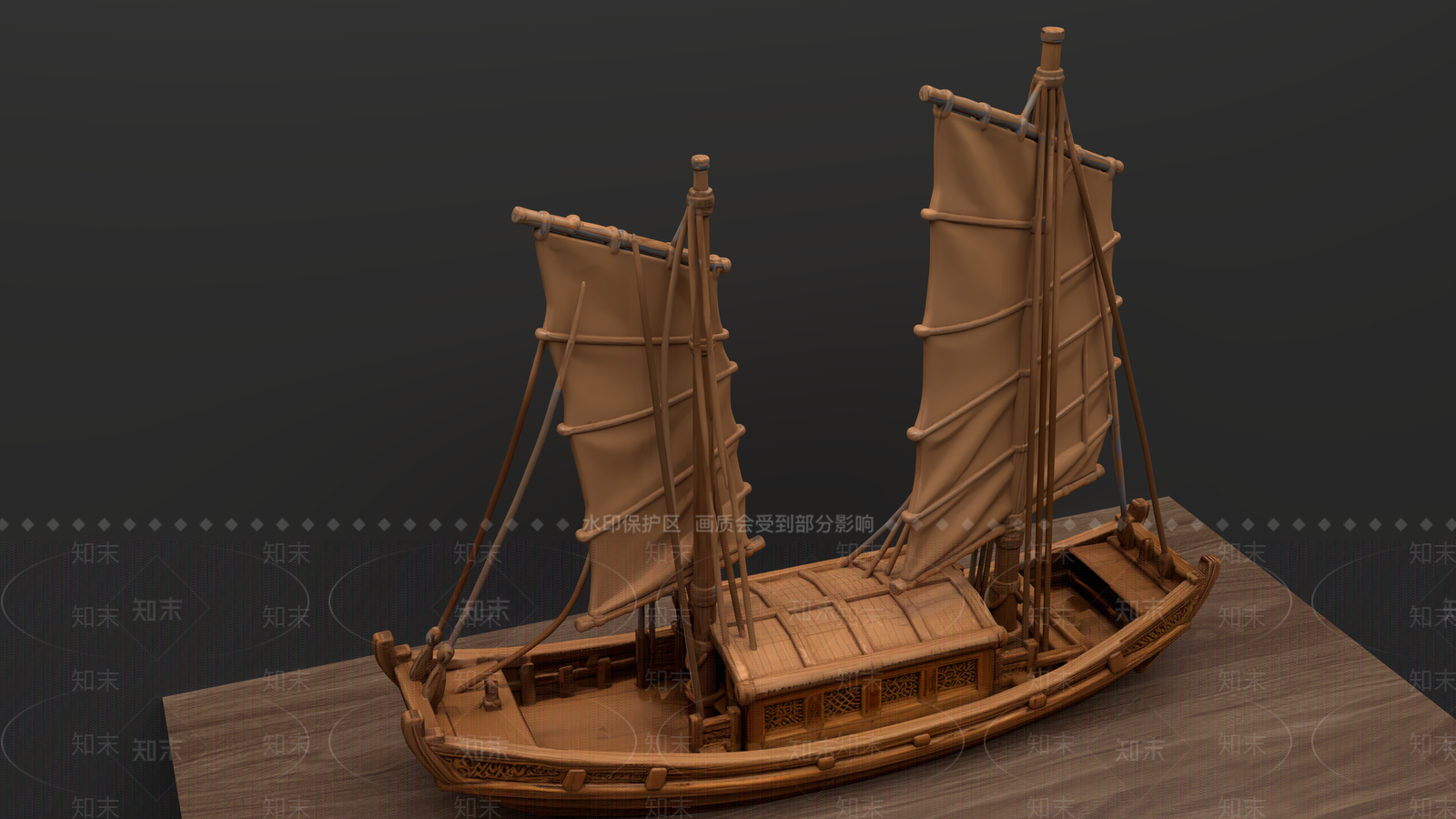 船3D模型下载【ID:1199759118】