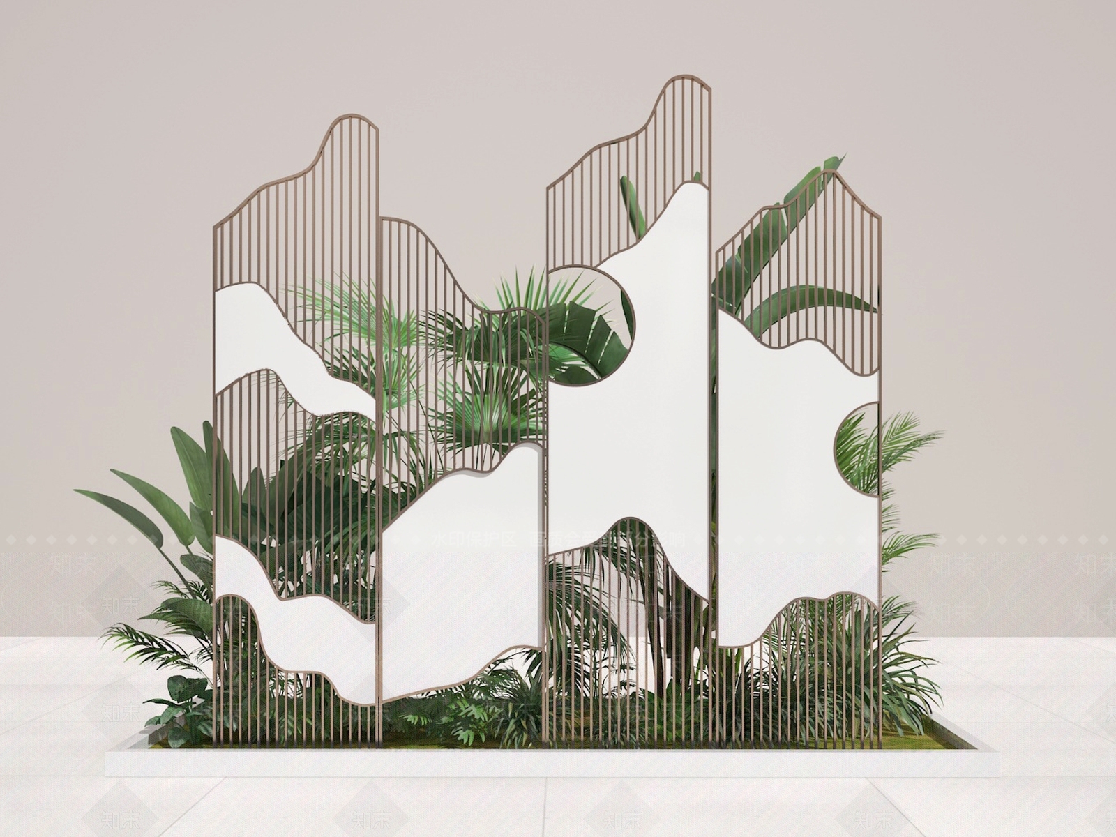 现代其他景观小品3D模型下载【ID:1199761184】