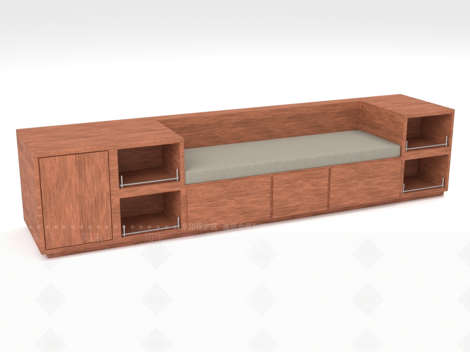 现代卡座沙发3D模型下载【ID:1199761160】