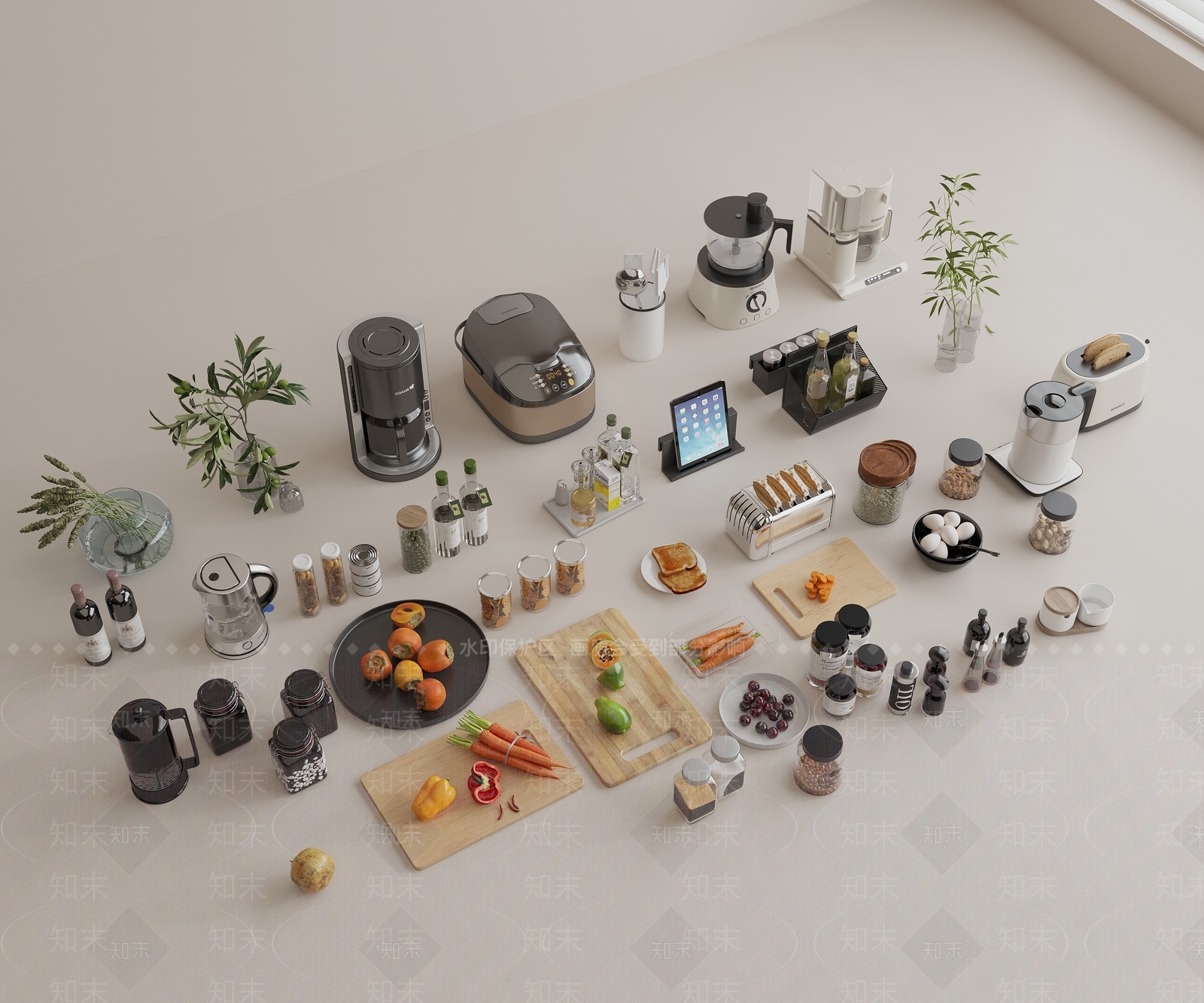 厨具SU模型下载【ID:1199766063】