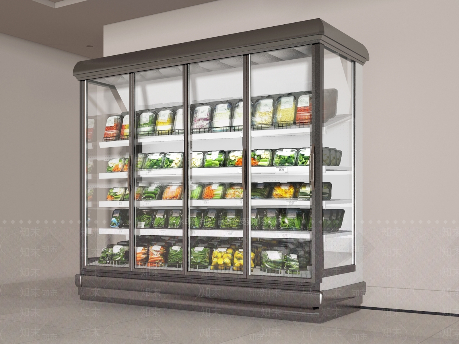 冰箱SU模型下载【ID:1199766628】