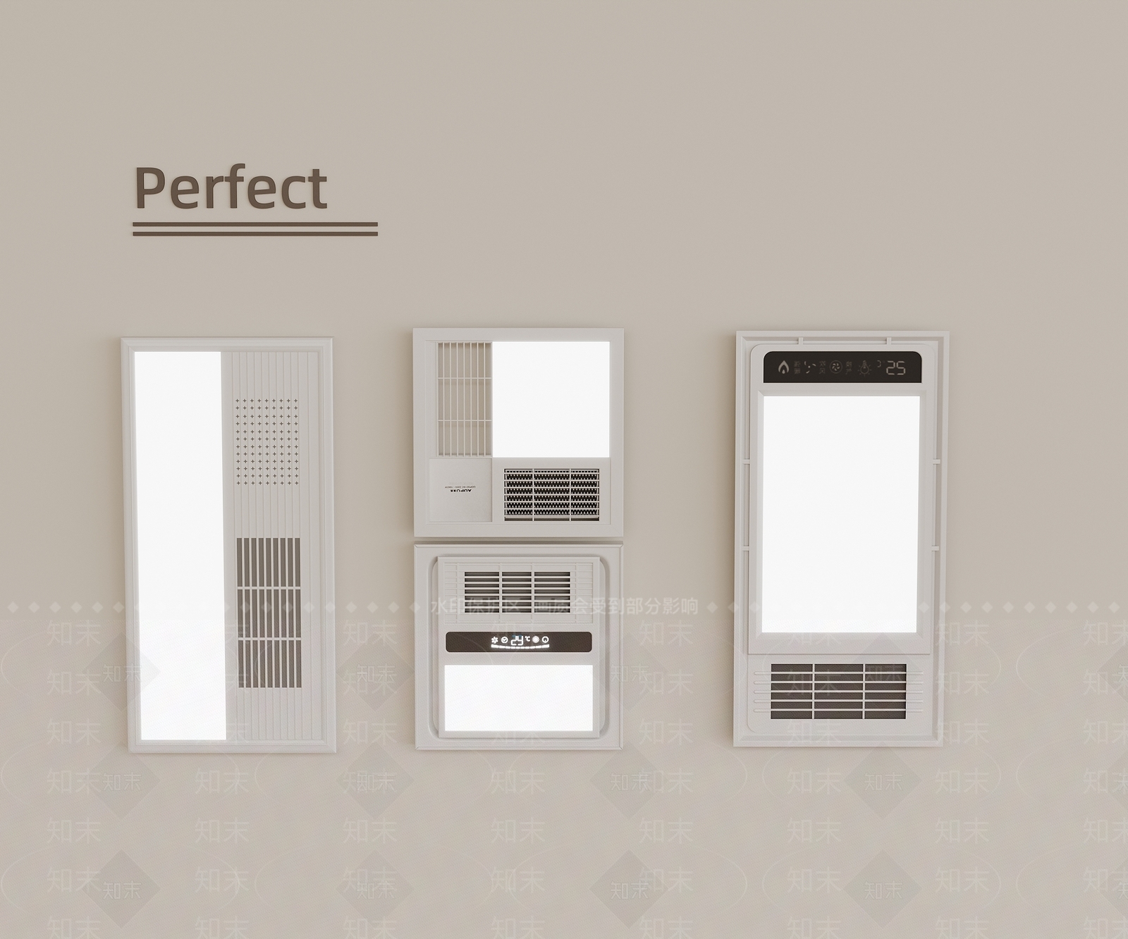 浴霸3D模型下载【ID:1199769118】