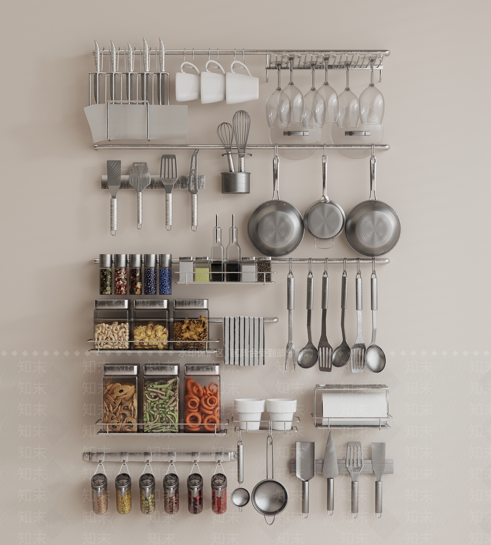 厨具SU模型下载【ID:1199768858】