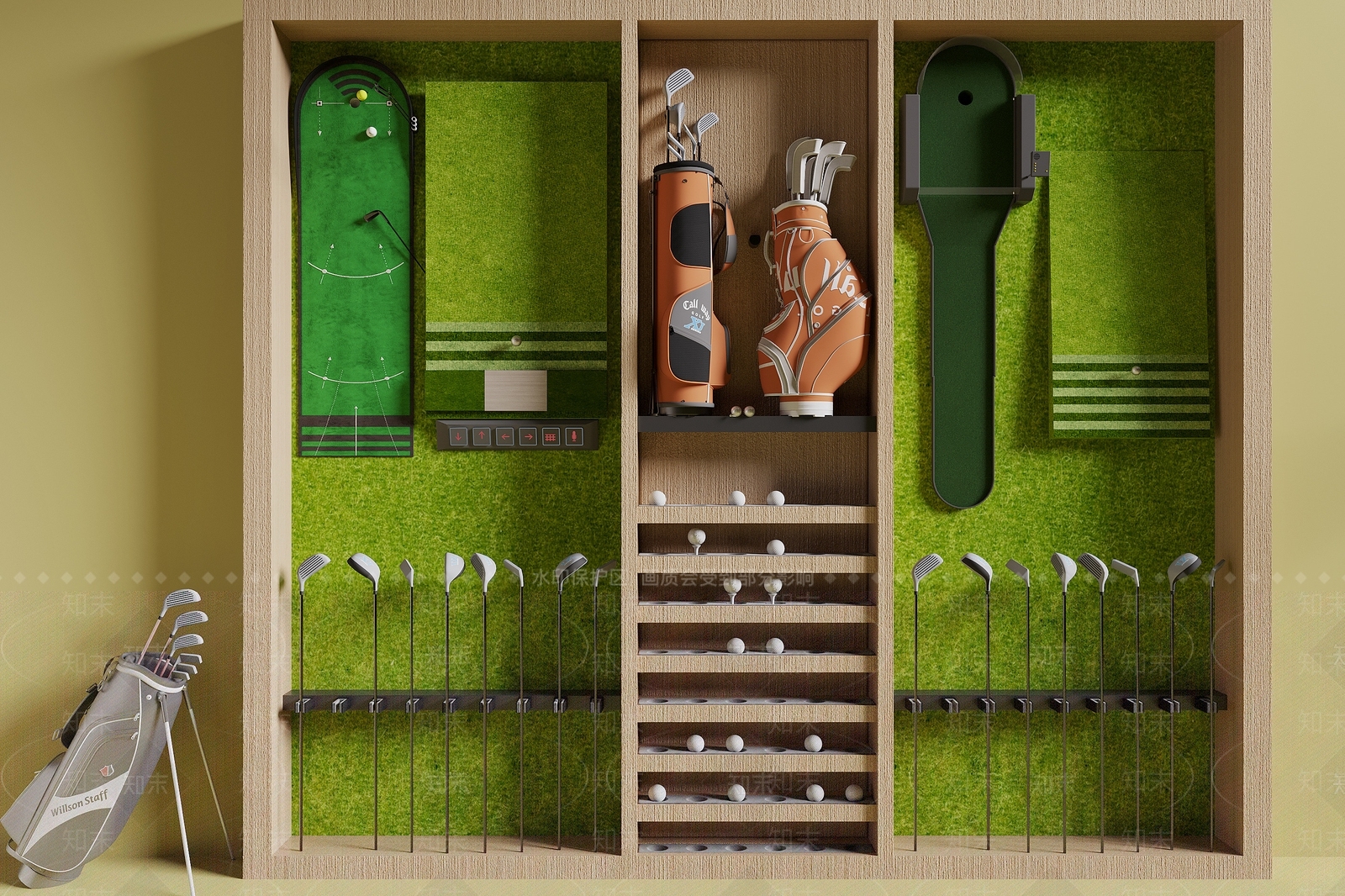 球类器材SU模型下载【ID:1199770071】