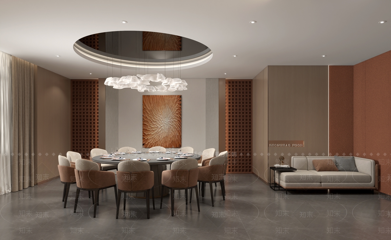 现代包厢3D模型下载【ID:1199773904】
