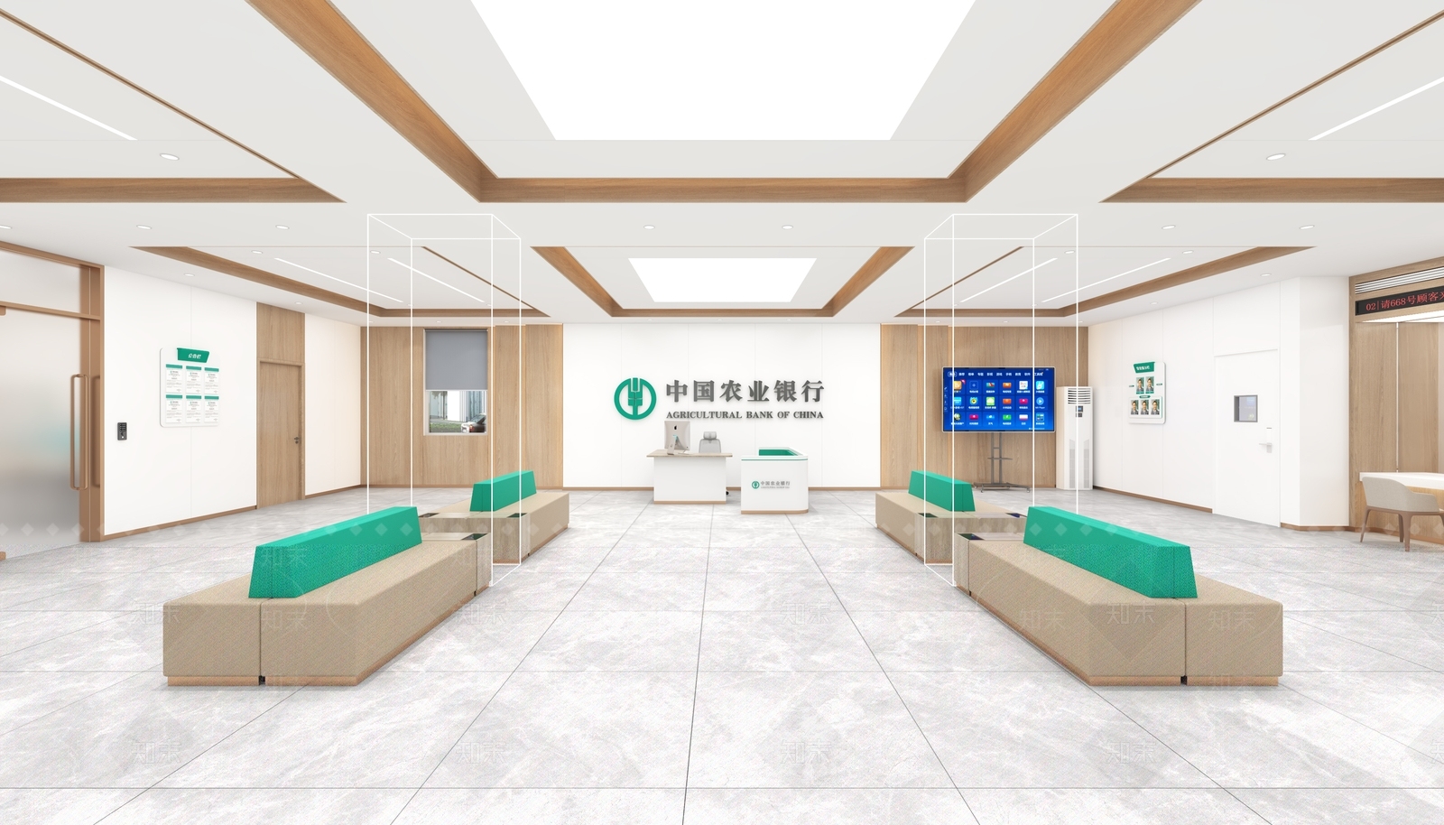 现代银行3D模型下载【ID:1199785824】