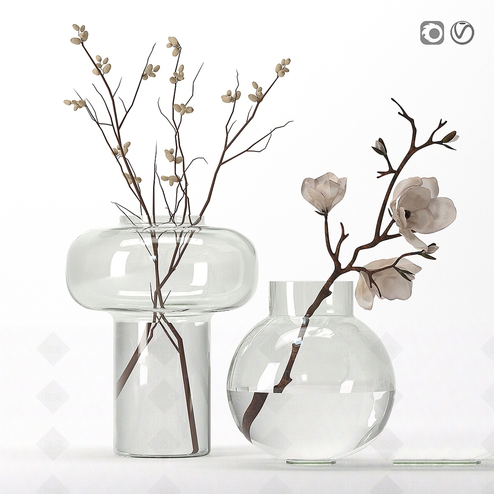 花艺3D模型下载【ID:1199805625】