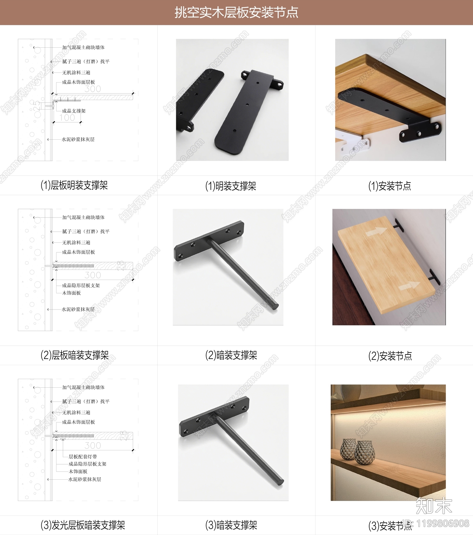 墙面节点施工图下载【ID:1199806908】