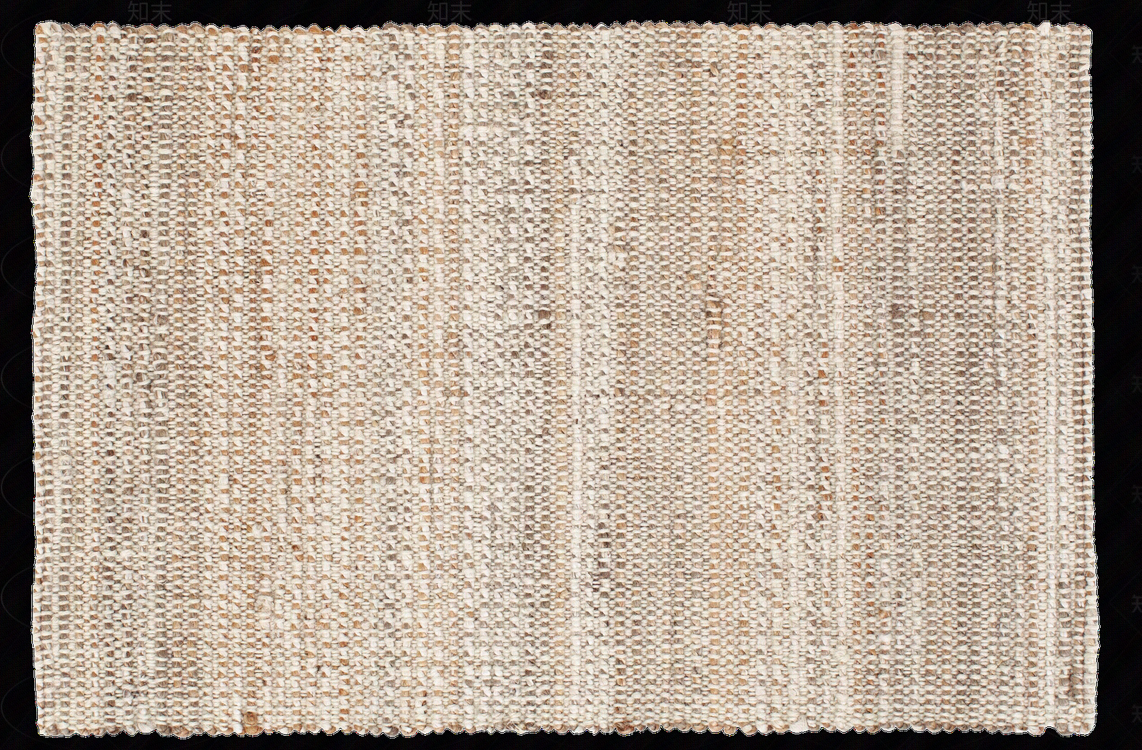 侘寂奶油条纹地毯贴图下载【ID:1199811545】