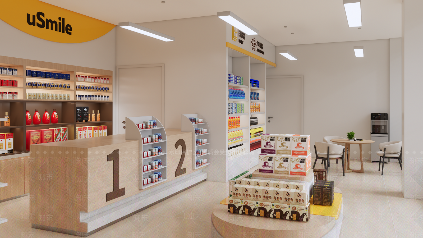 现代便利店SU模型下载【ID:1199812384】