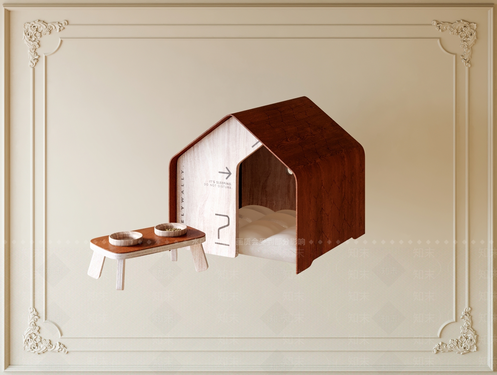 宠物用品3D模型下载【ID:1199817776】