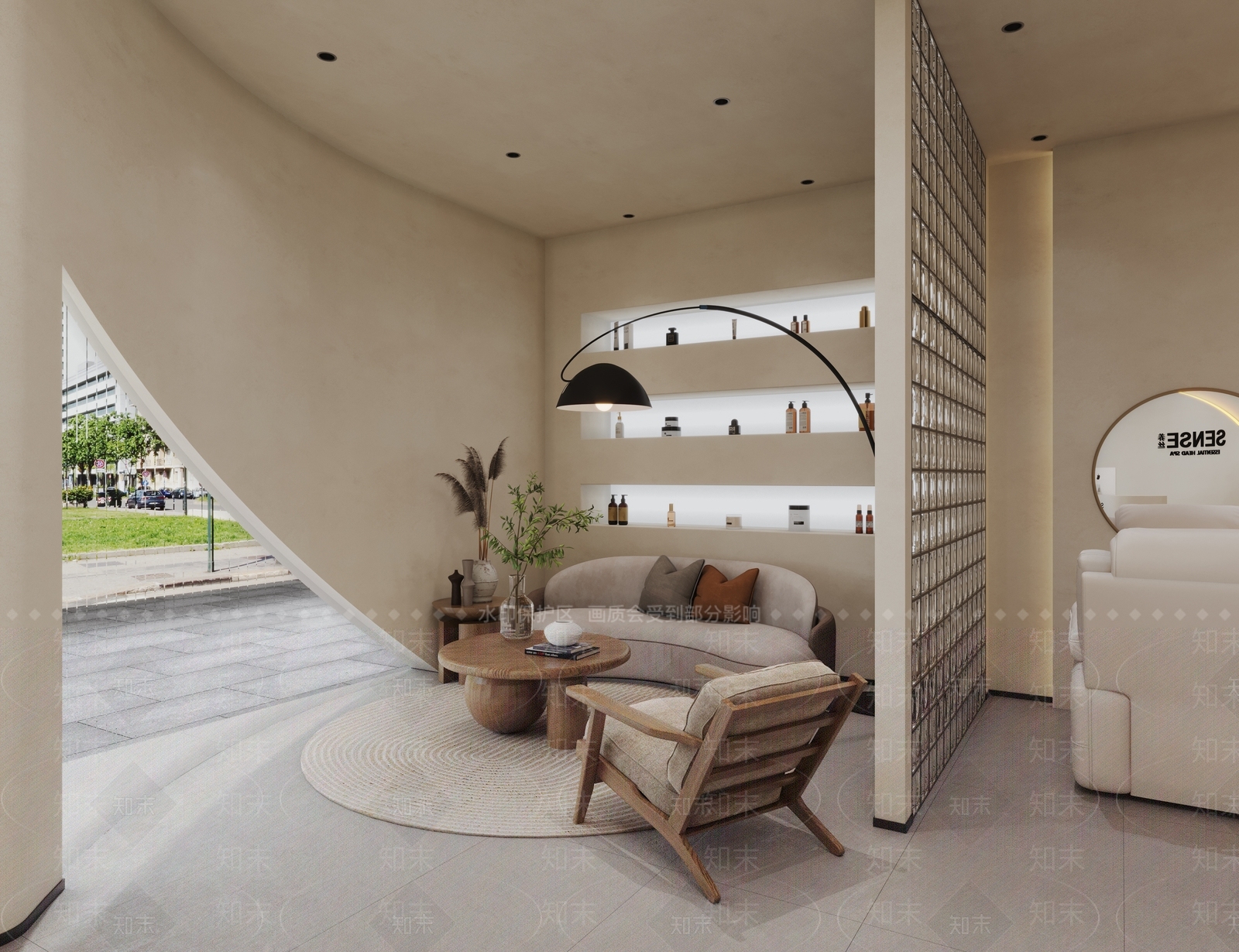 现代走廊3D模型下载【ID:1215175065】