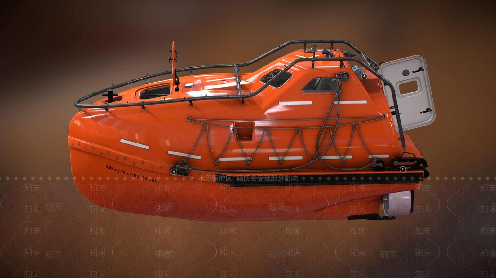 船3D模型下载【ID:1199832389】