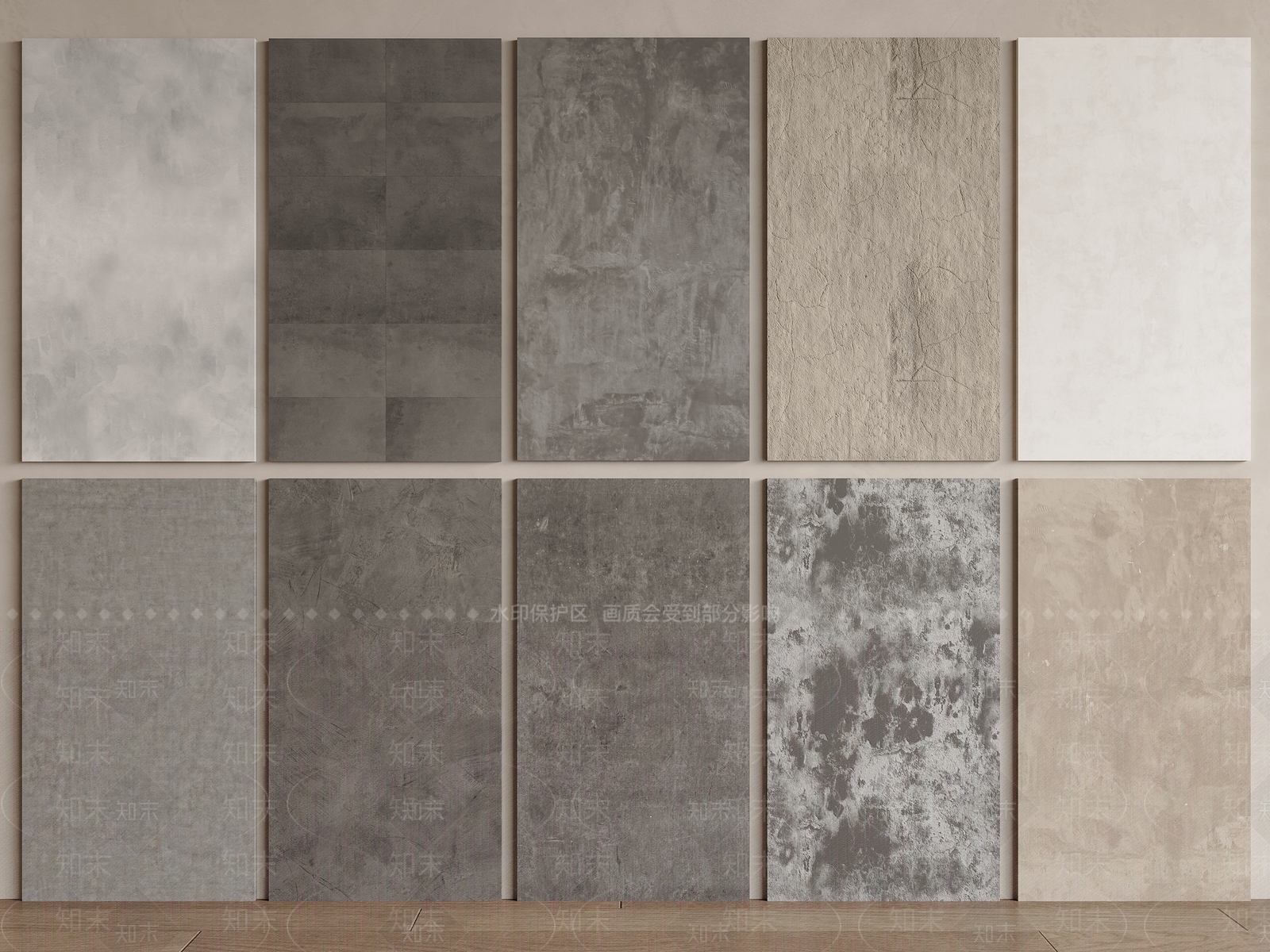 现代其他墙面3D模型下载【ID:1199836953】