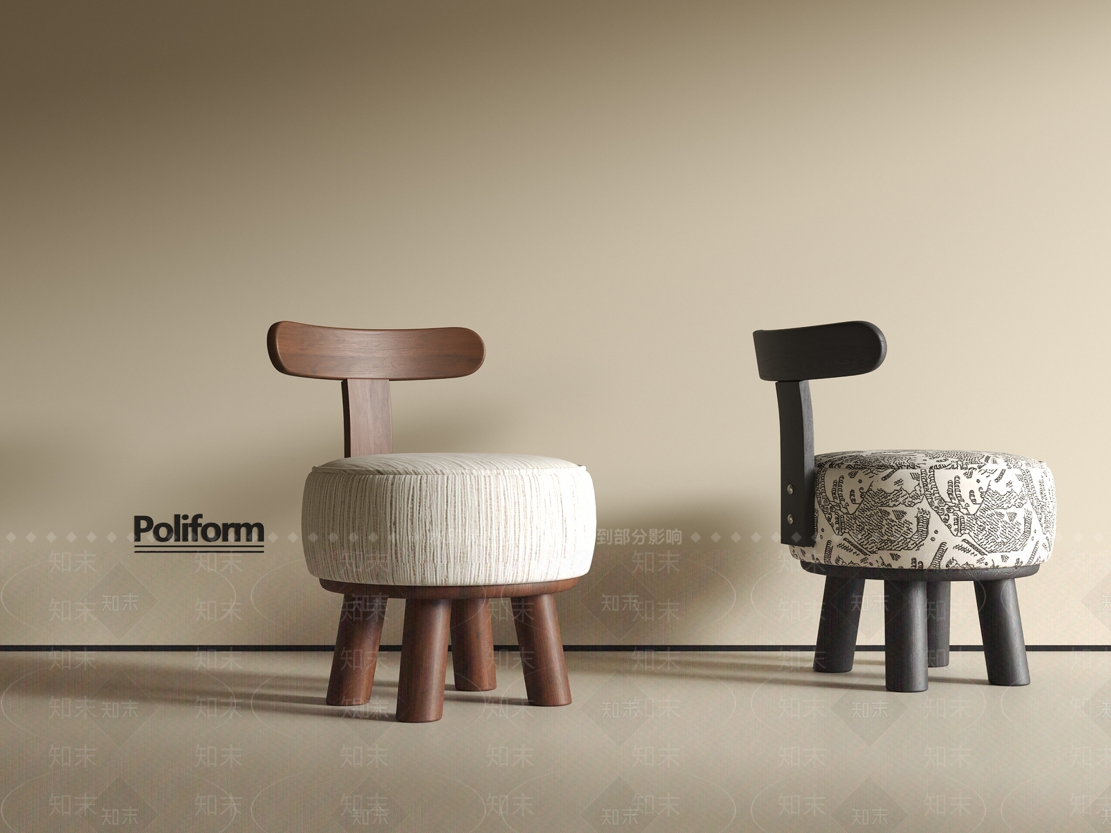 中古其他凳子3D模型下载【ID:1199840750】