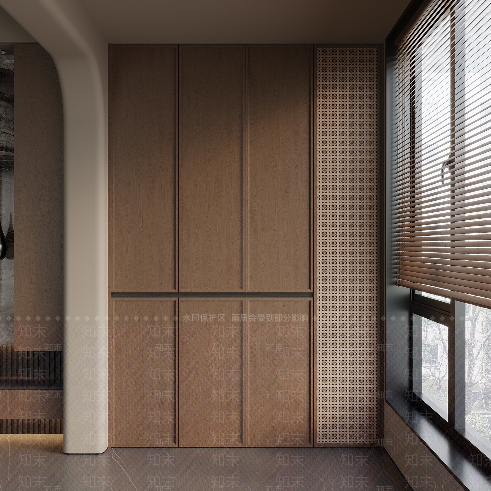 中古新中式储物柜SU模型下载【ID:1199847571】