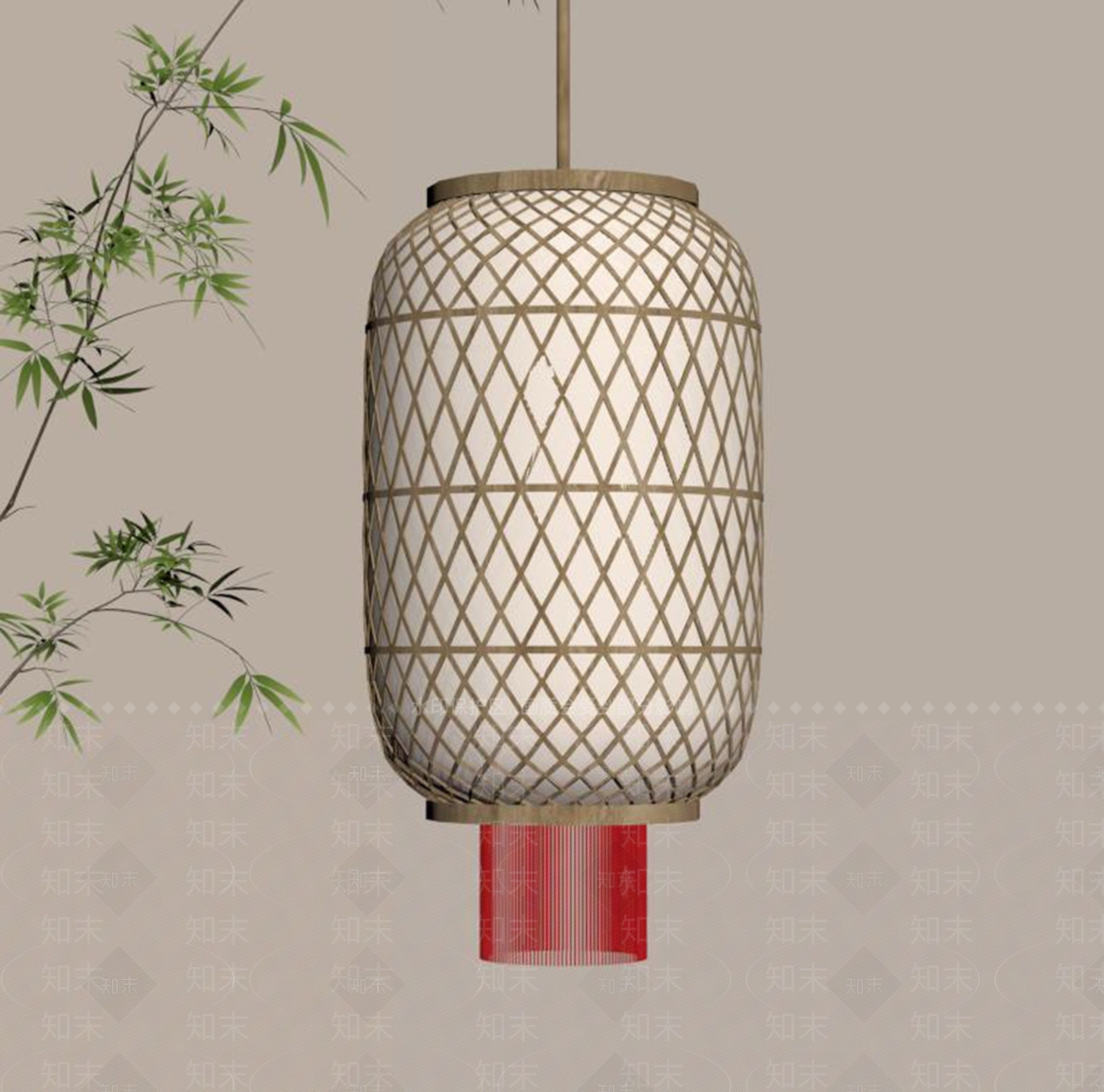 现代新中式灯笼SU模型下载【ID:1199852182】