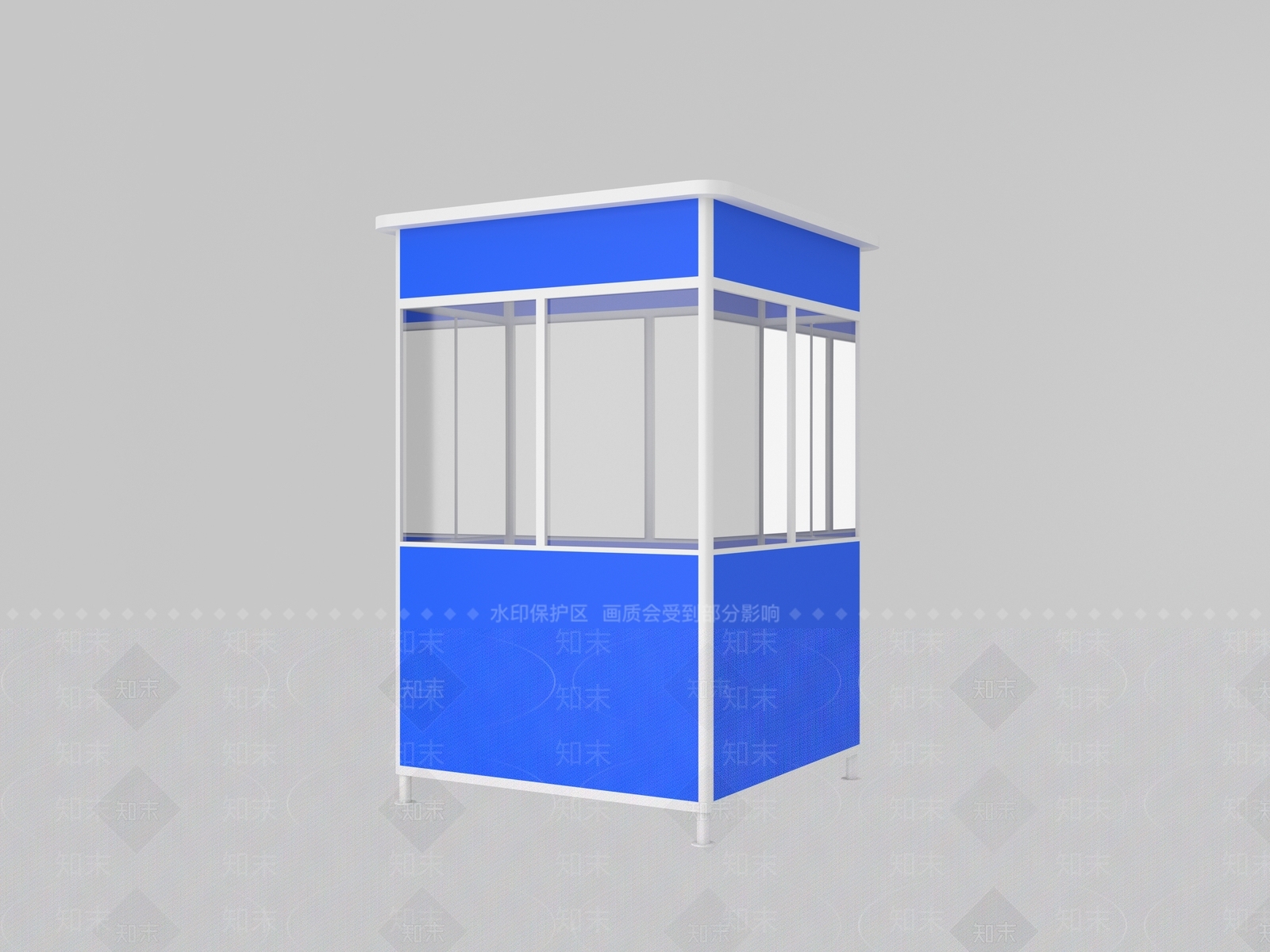 现代街道设施3D模型下载【ID:1199858140】