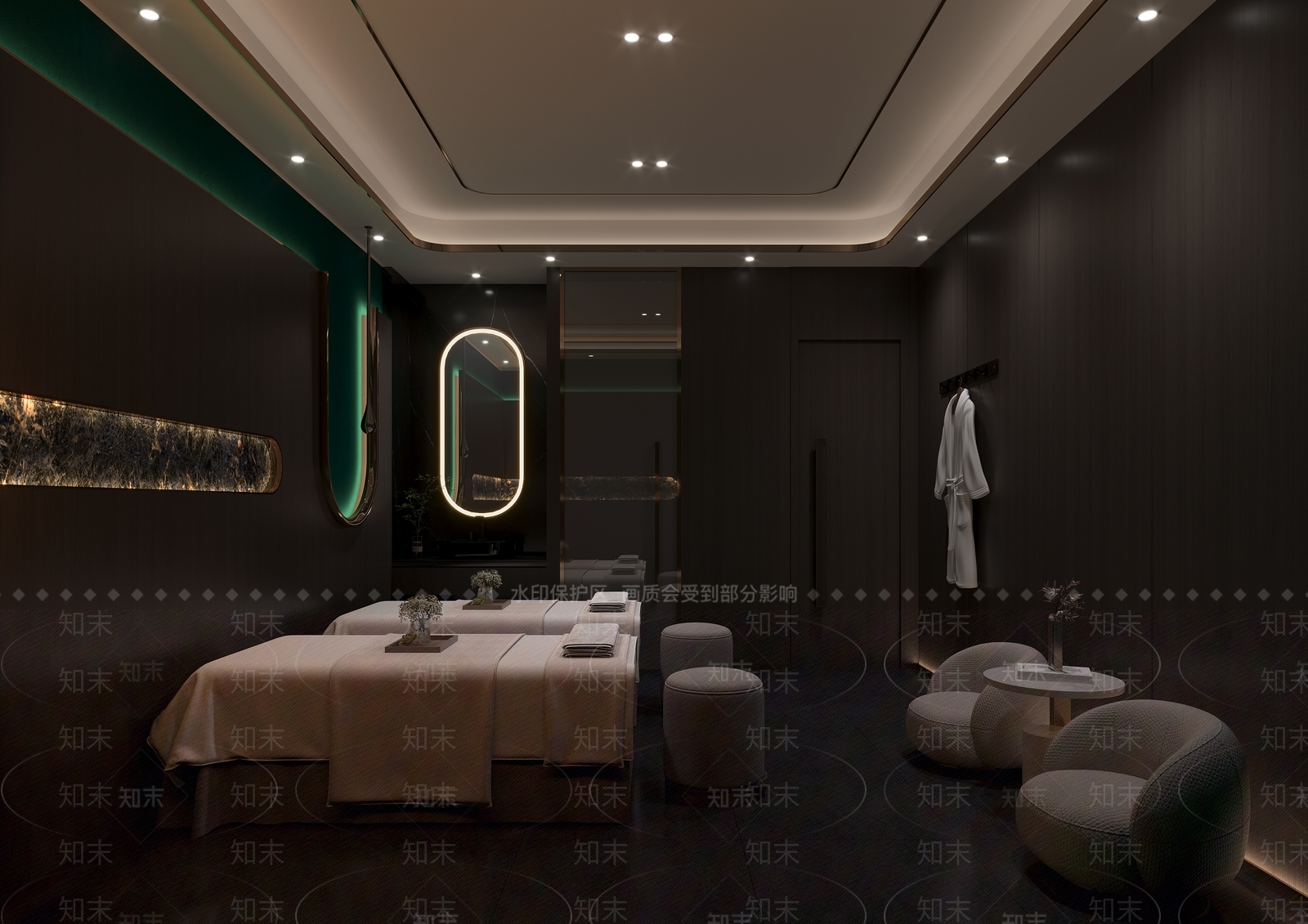 现代美容院3D模型下载【ID:1199861262】