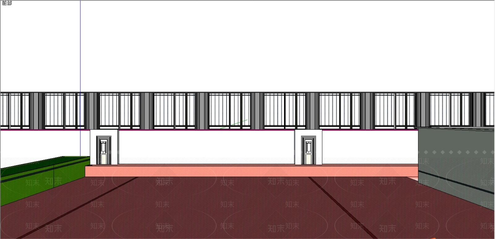 现代庭院小品SU模型下载【ID:1199861873】