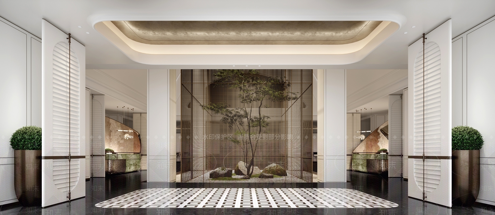 现代售楼处3D模型下载【ID:1199871042】