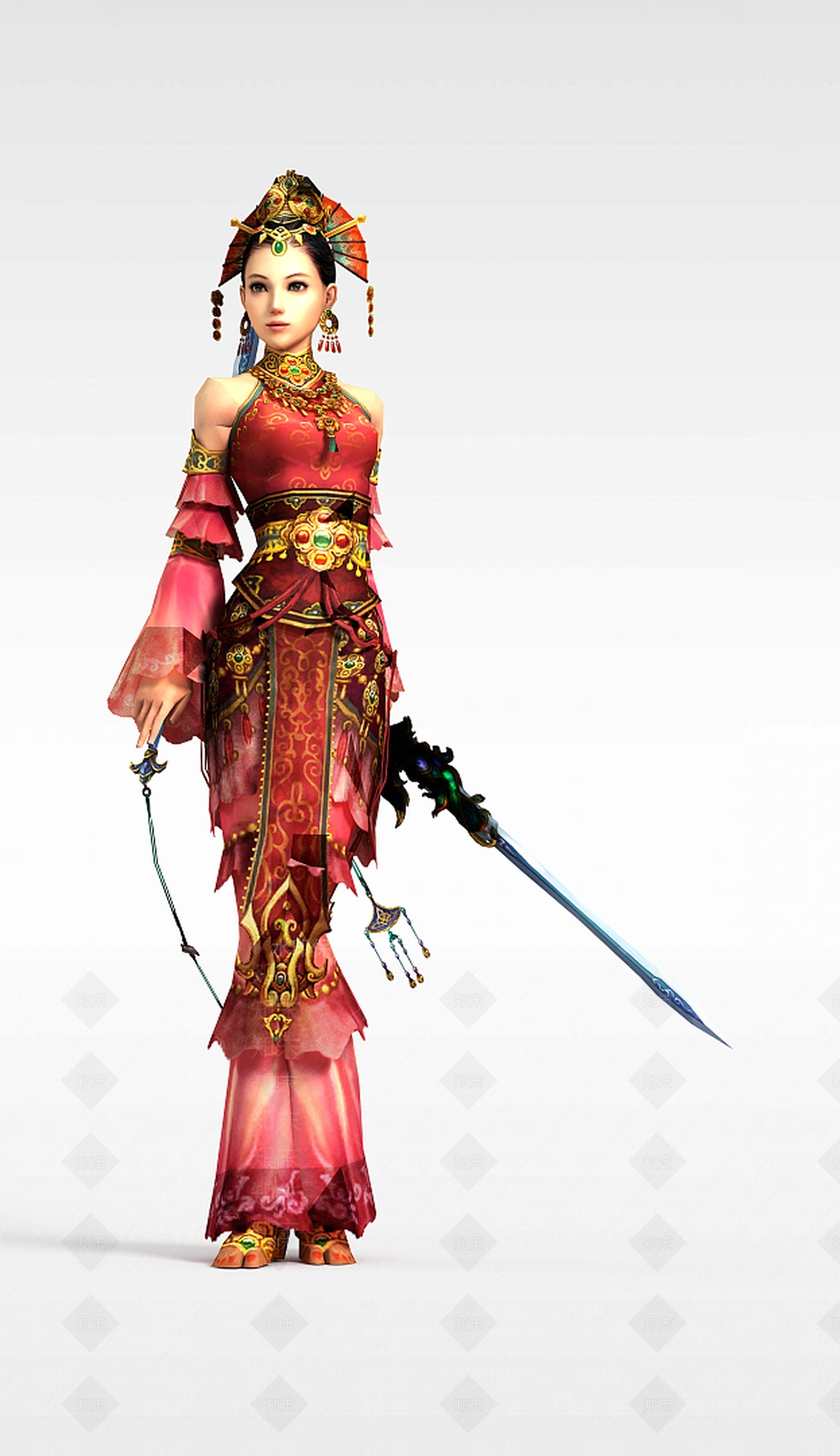 现代剑网三游戏人物3D模型下载【ID:1199871408】