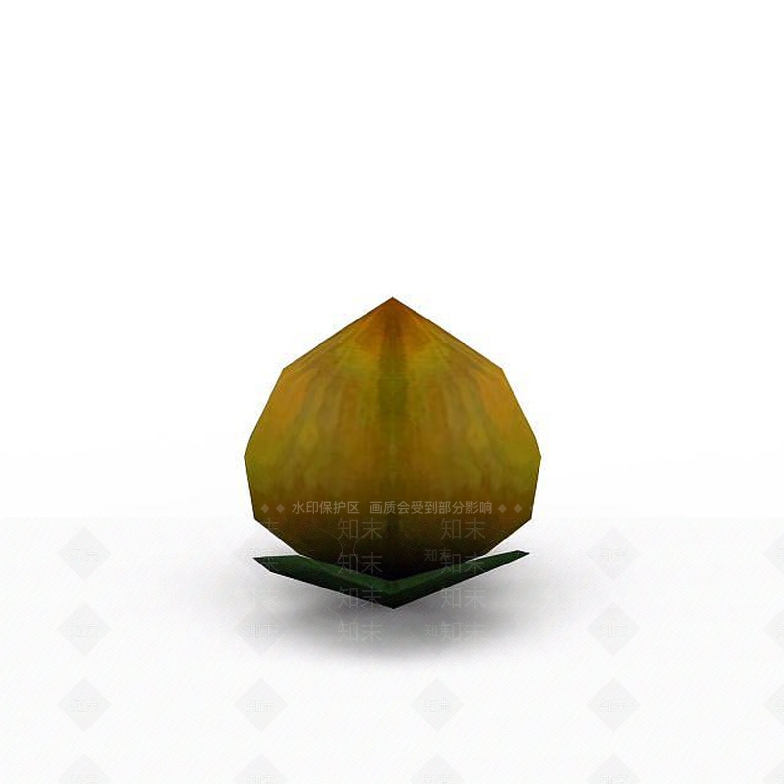 现代佛本是道游戏道具桃子3D模型下载【ID:1199871583】