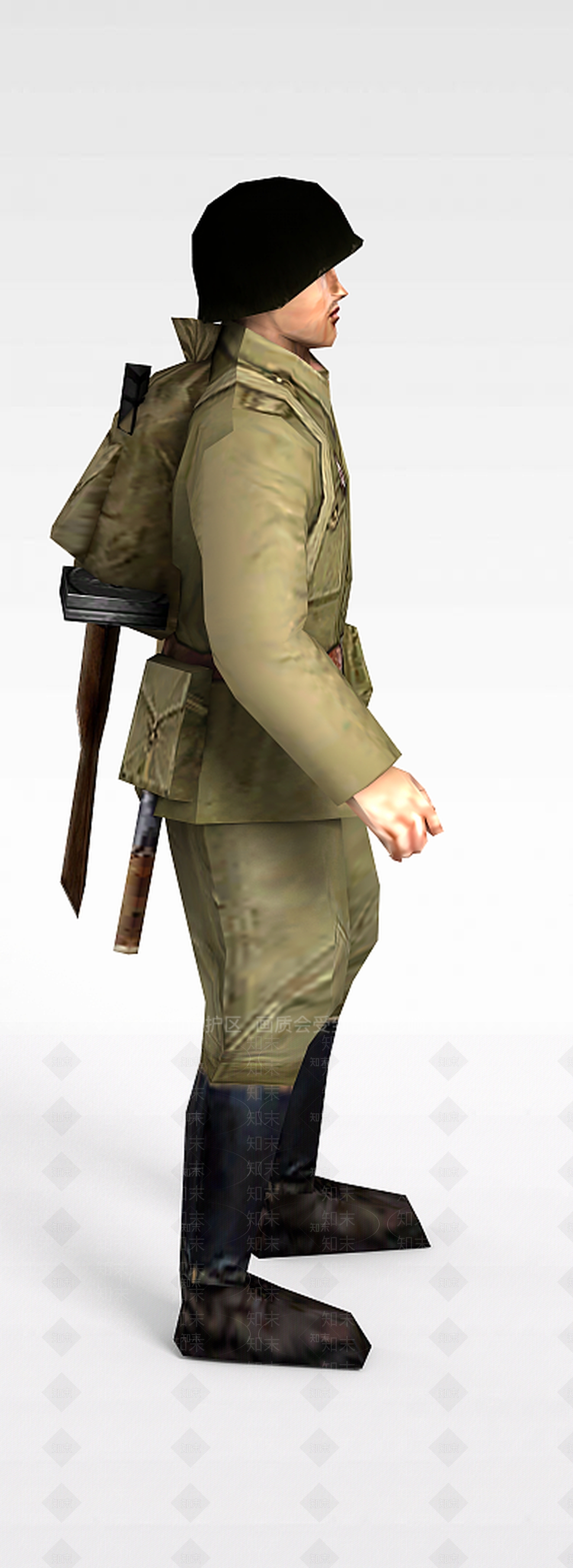 现代军人士兵战士男人3D模型下载【ID:1199873194】