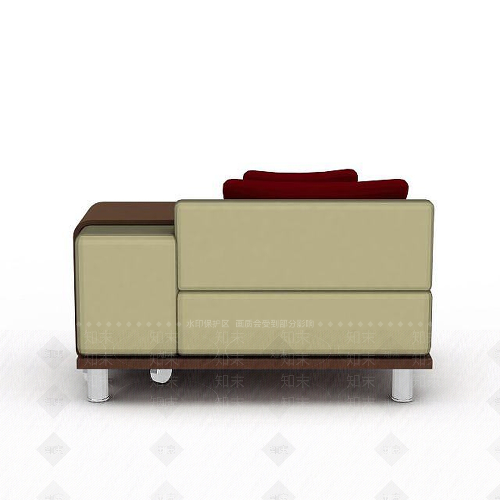现代转角沙发3D模型下载【ID:1199874589】