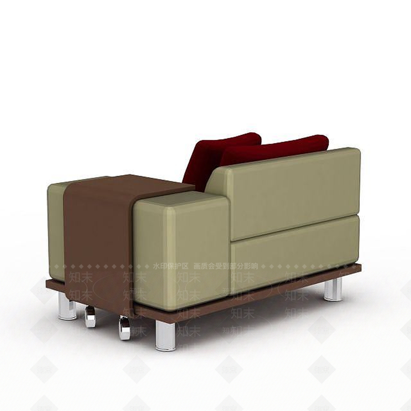 现代转角沙发3D模型下载【ID:1199874589】