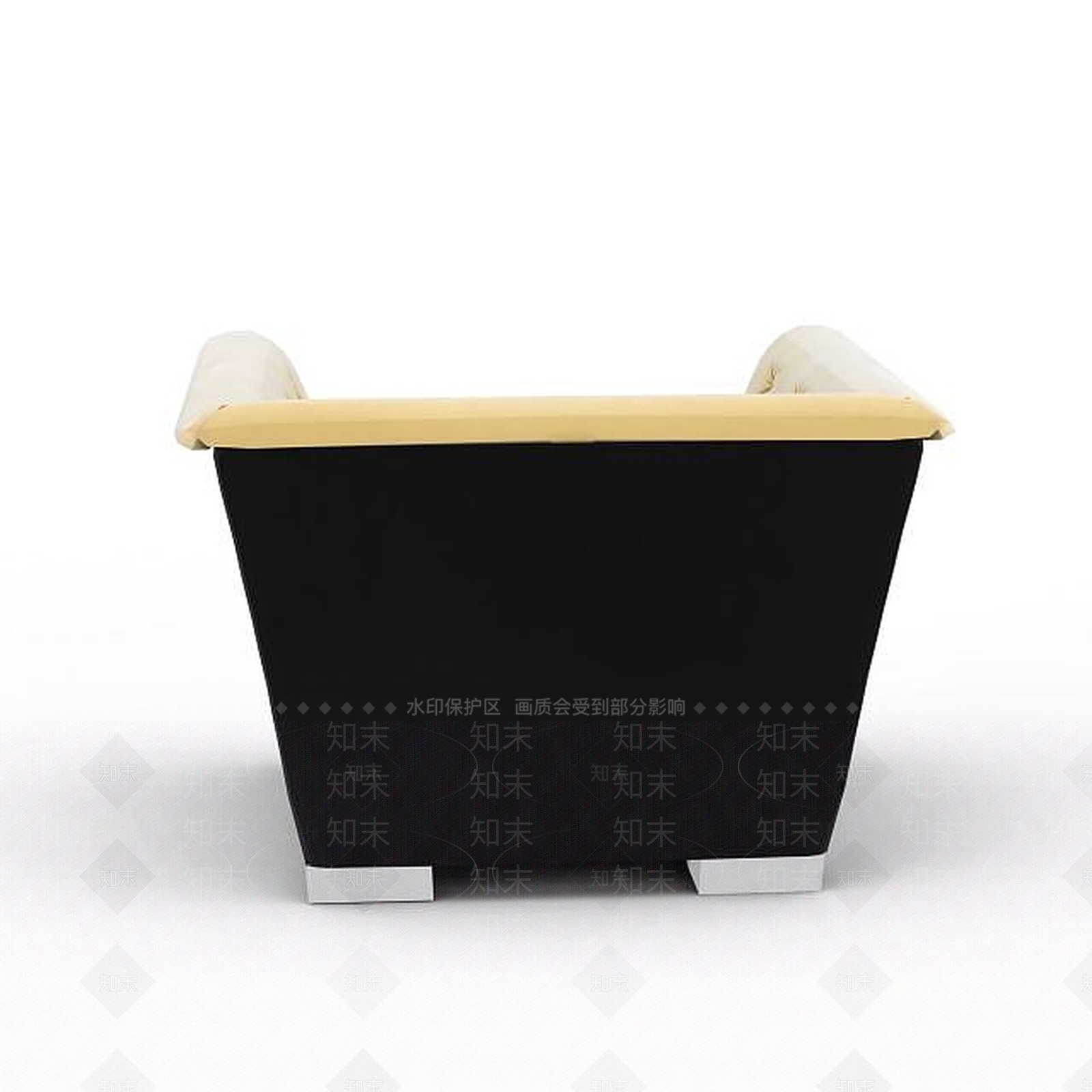 美式软包拼色沙发3D模型下载【ID:1199874841】