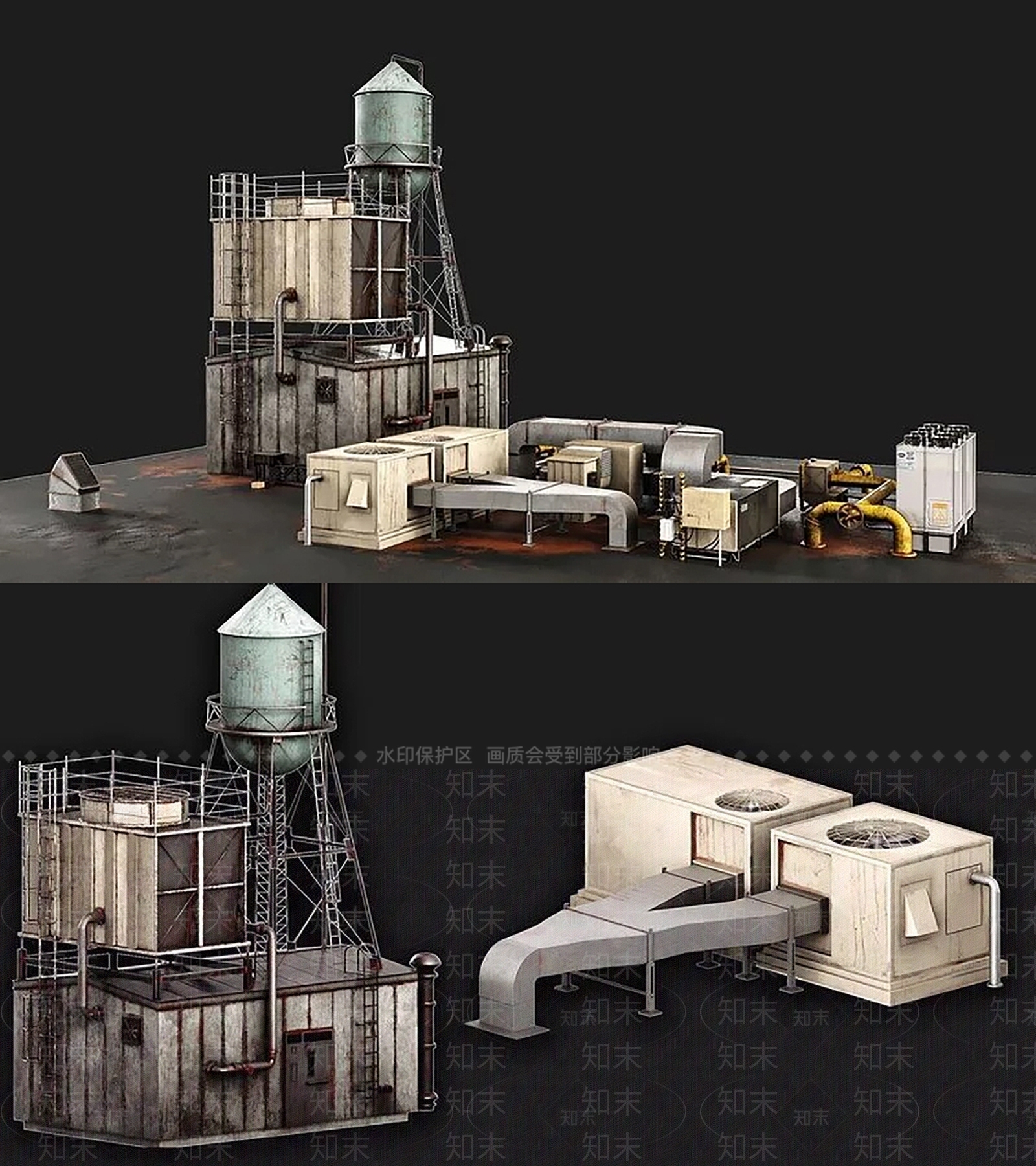 工业设备3D模型下载【ID:1199879923】