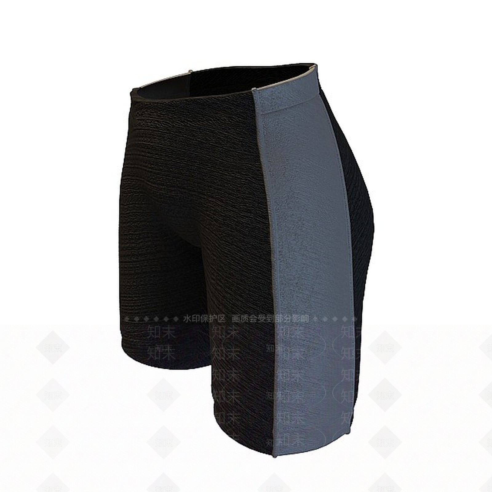 现代短裤3D模型下载【ID:1199880247】