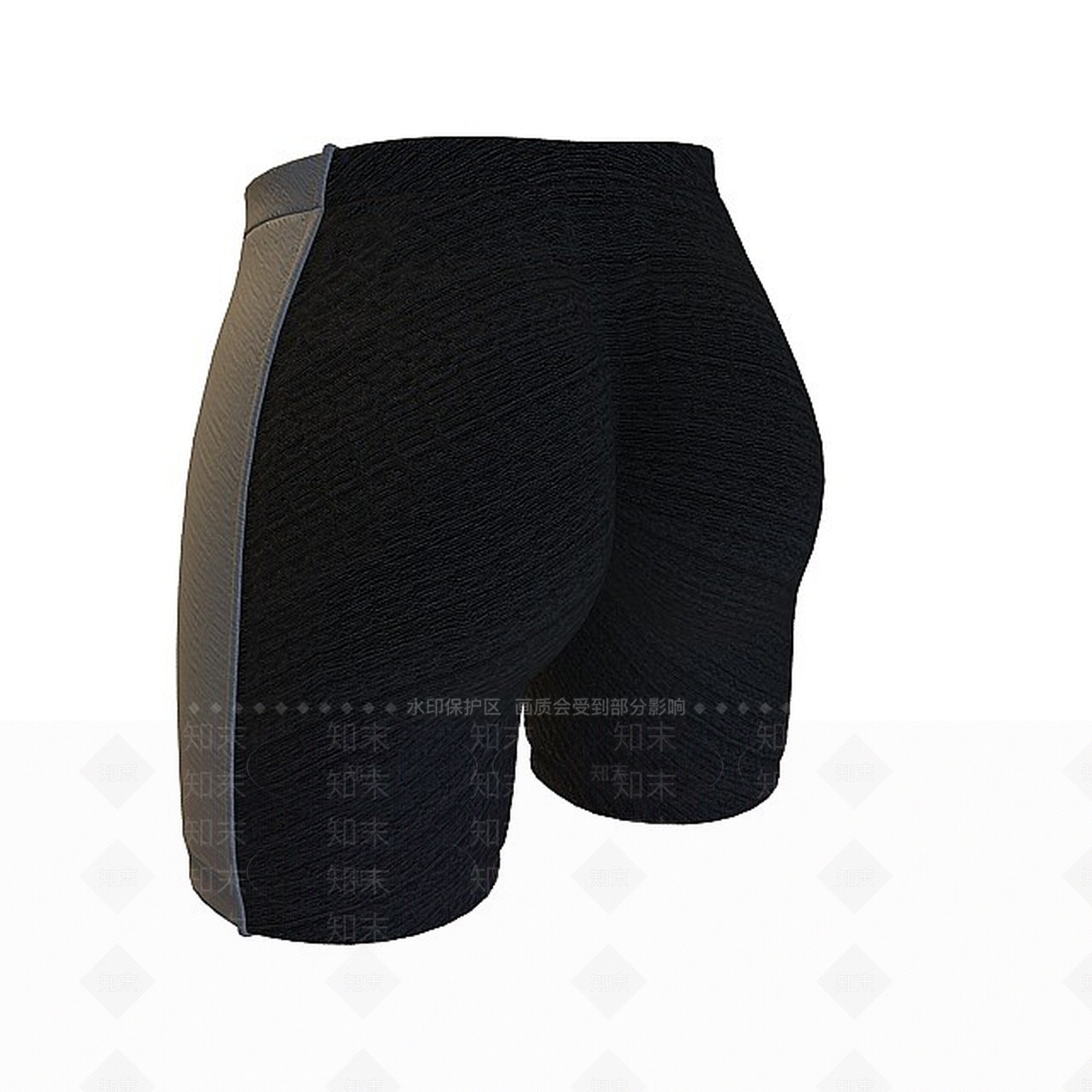 现代短裤3D模型下载【ID:1199880247】