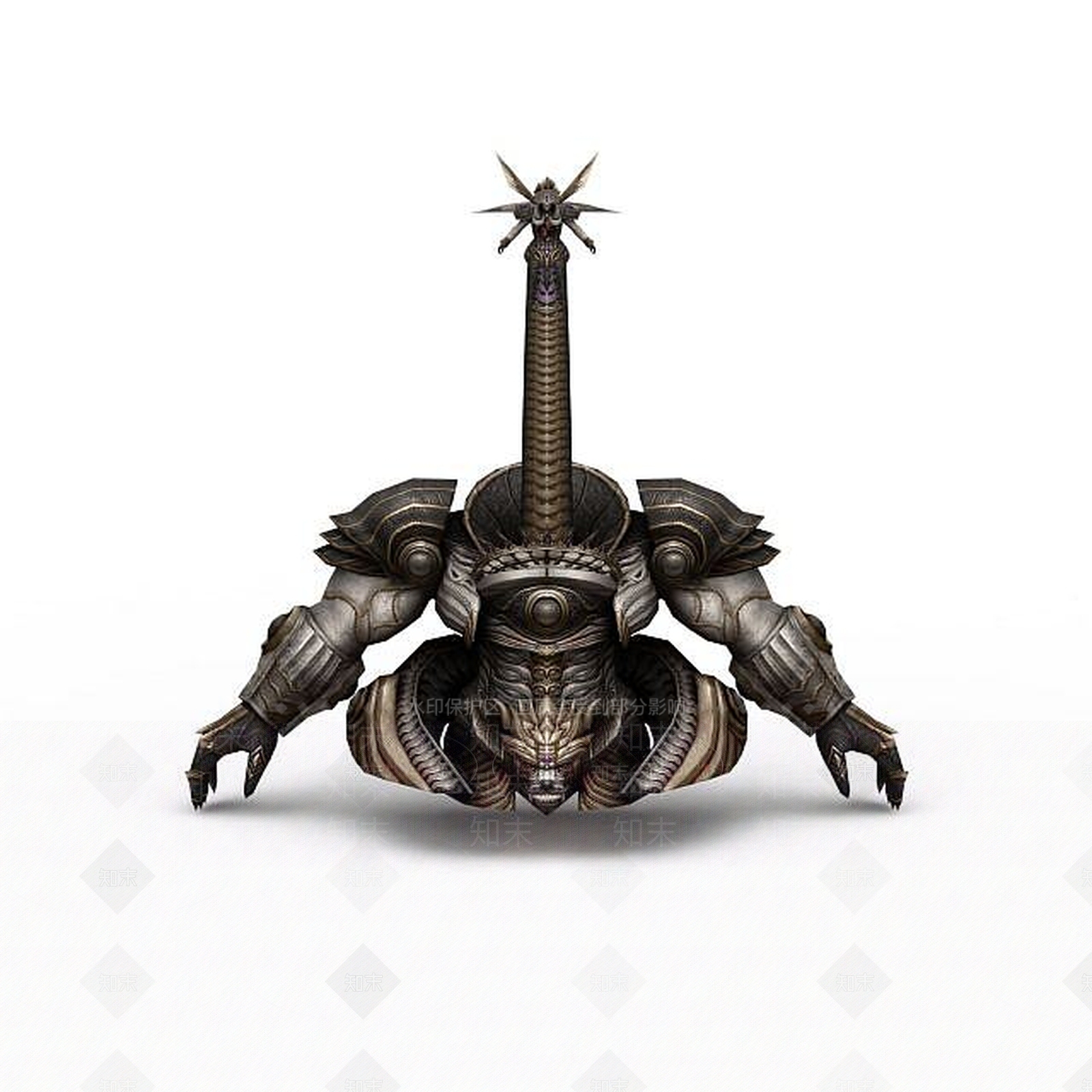 现代最终幻想零式角色怪物动漫角色3D模型下载【ID:1199880455】