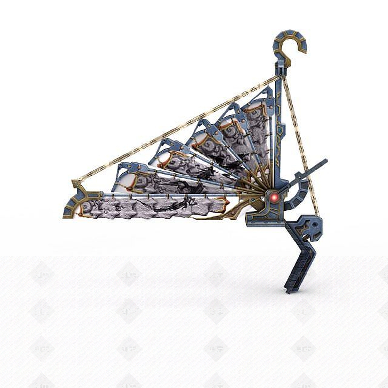 现代最终幻想游戏道具武器3D模型下载【ID:1199880655】