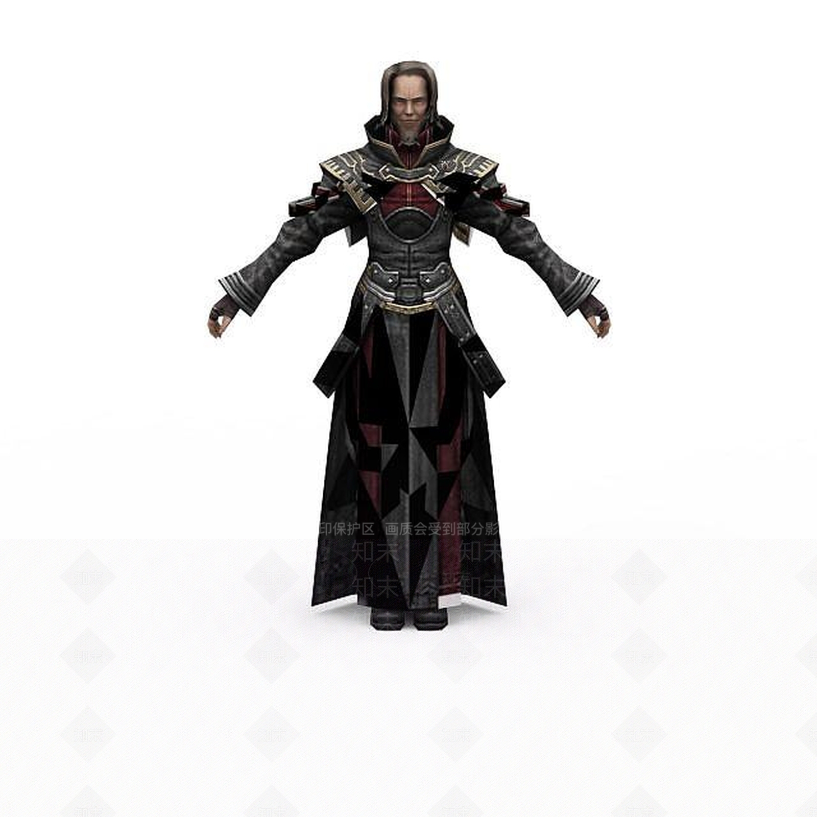 现代最终幻想零式角色游戏人物3D模型下载【ID:1199880721】