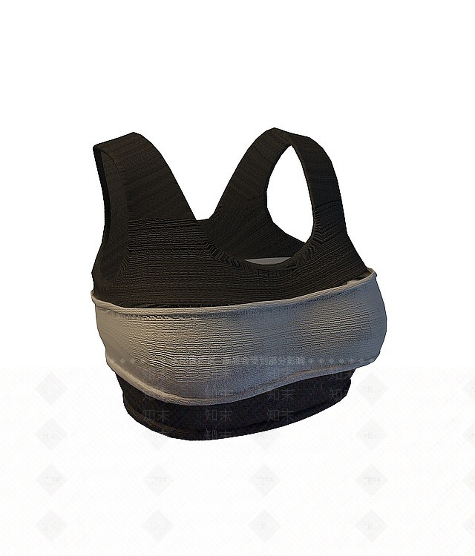 现代女士运动内衣3D模型下载【ID:1199884796】