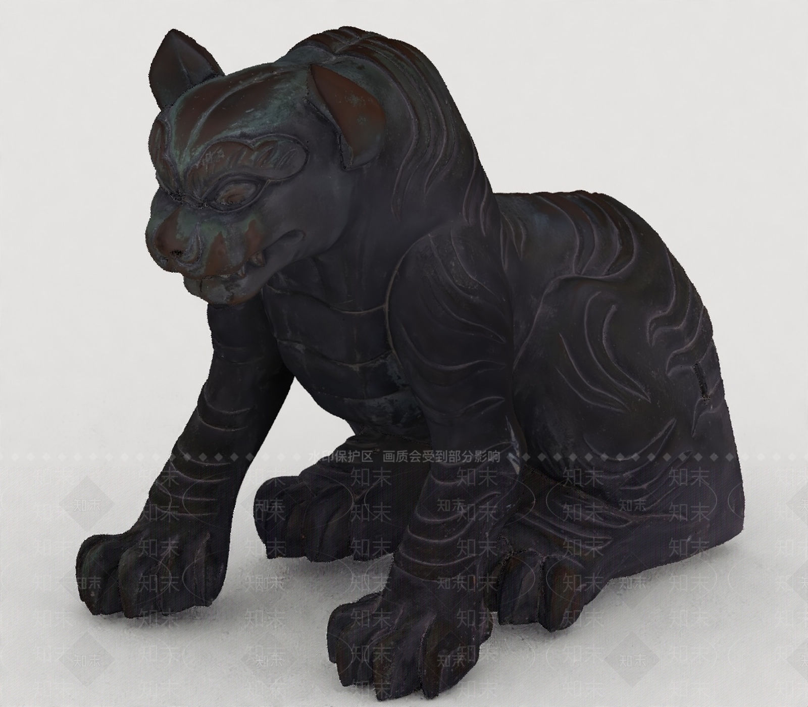 现代景观雕塑3D模型下载【ID:1199887713】