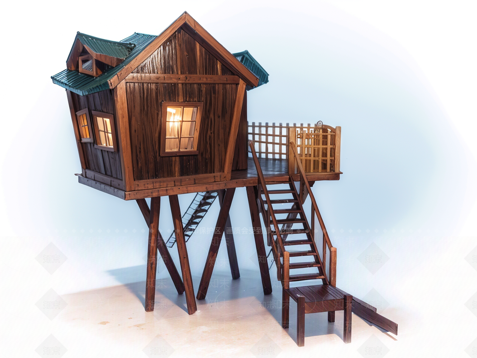 欧式美式其他景观小建筑SU模型下载【ID:1199890862】