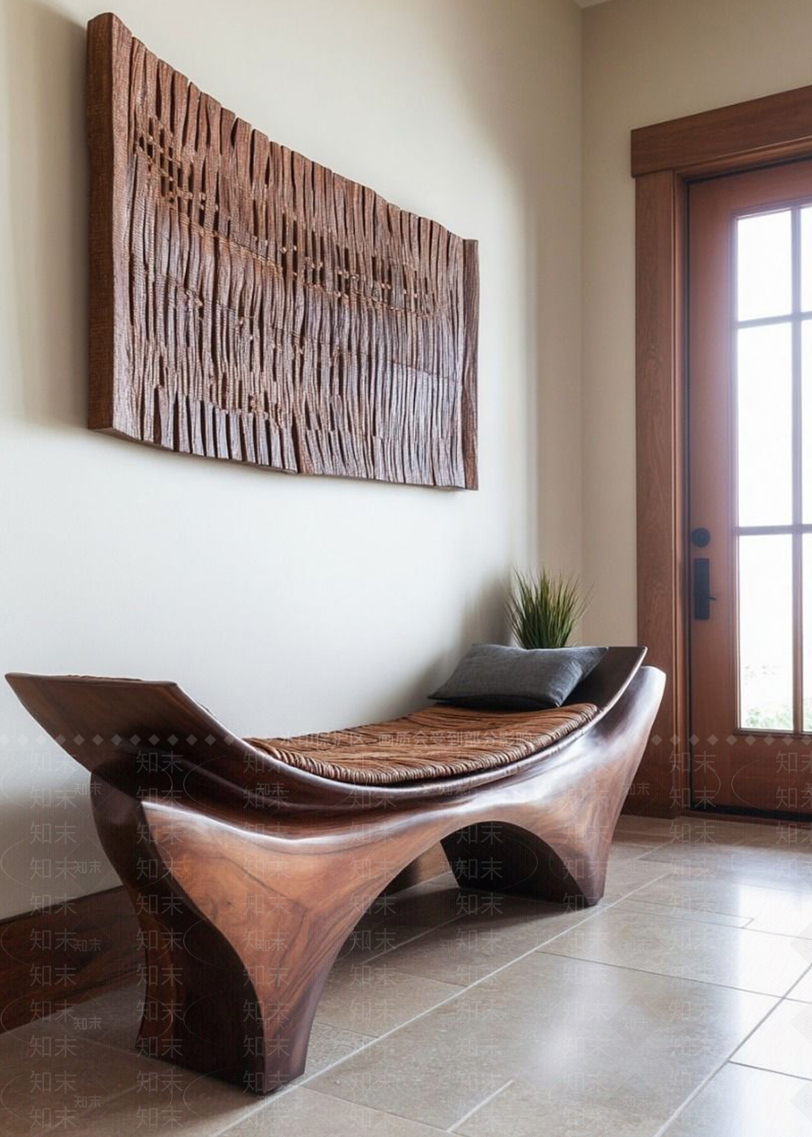 侘寂其他凳子3D模型下载【ID:1199892173】