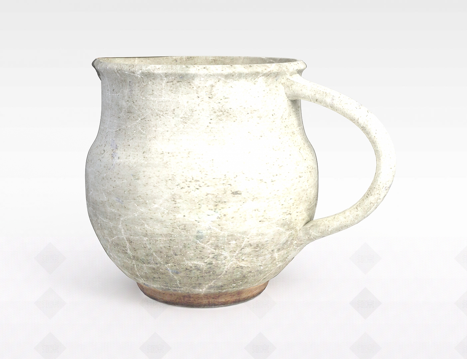 现代陶瓷杯子3D模型下载【ID:1199892231】