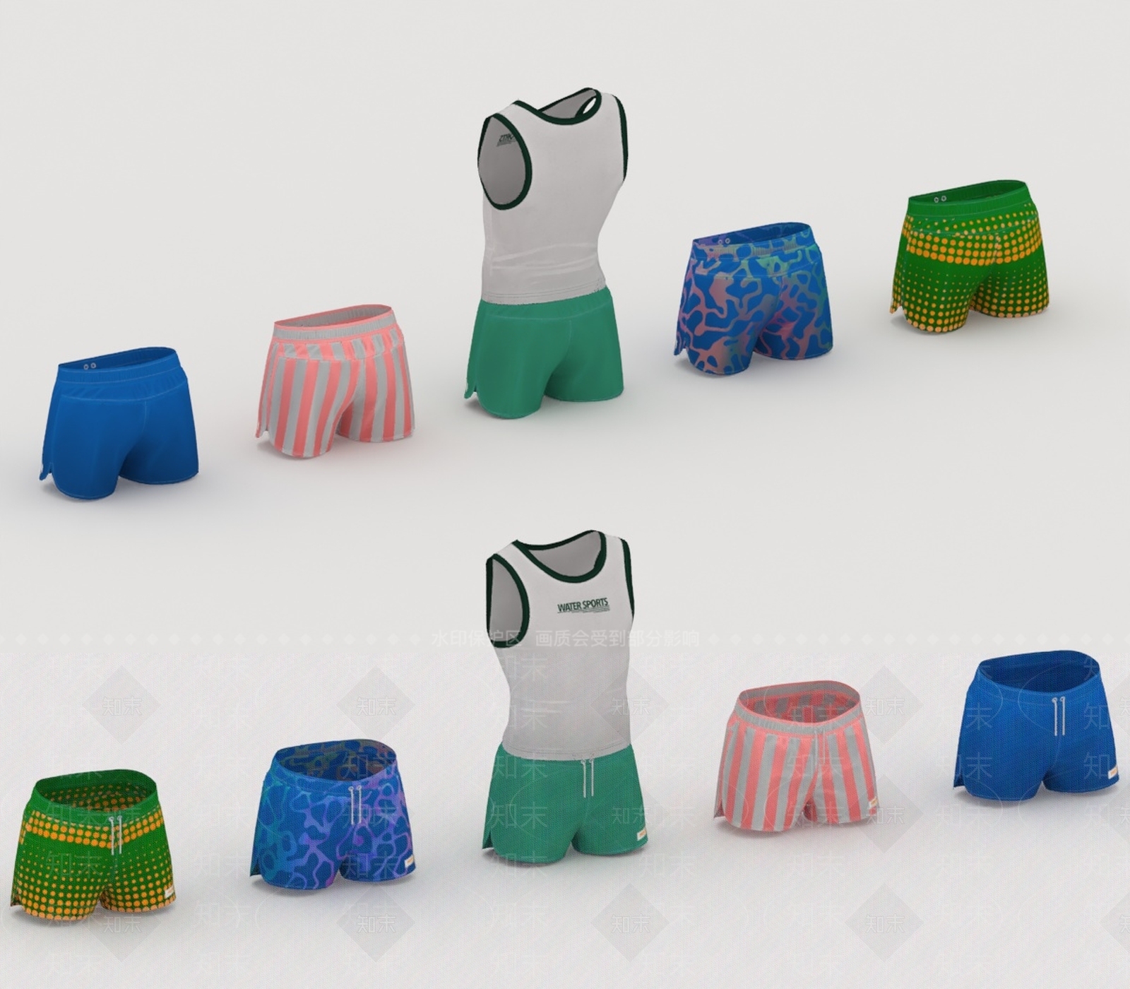 衣服3D模型下载【ID:1199892460】