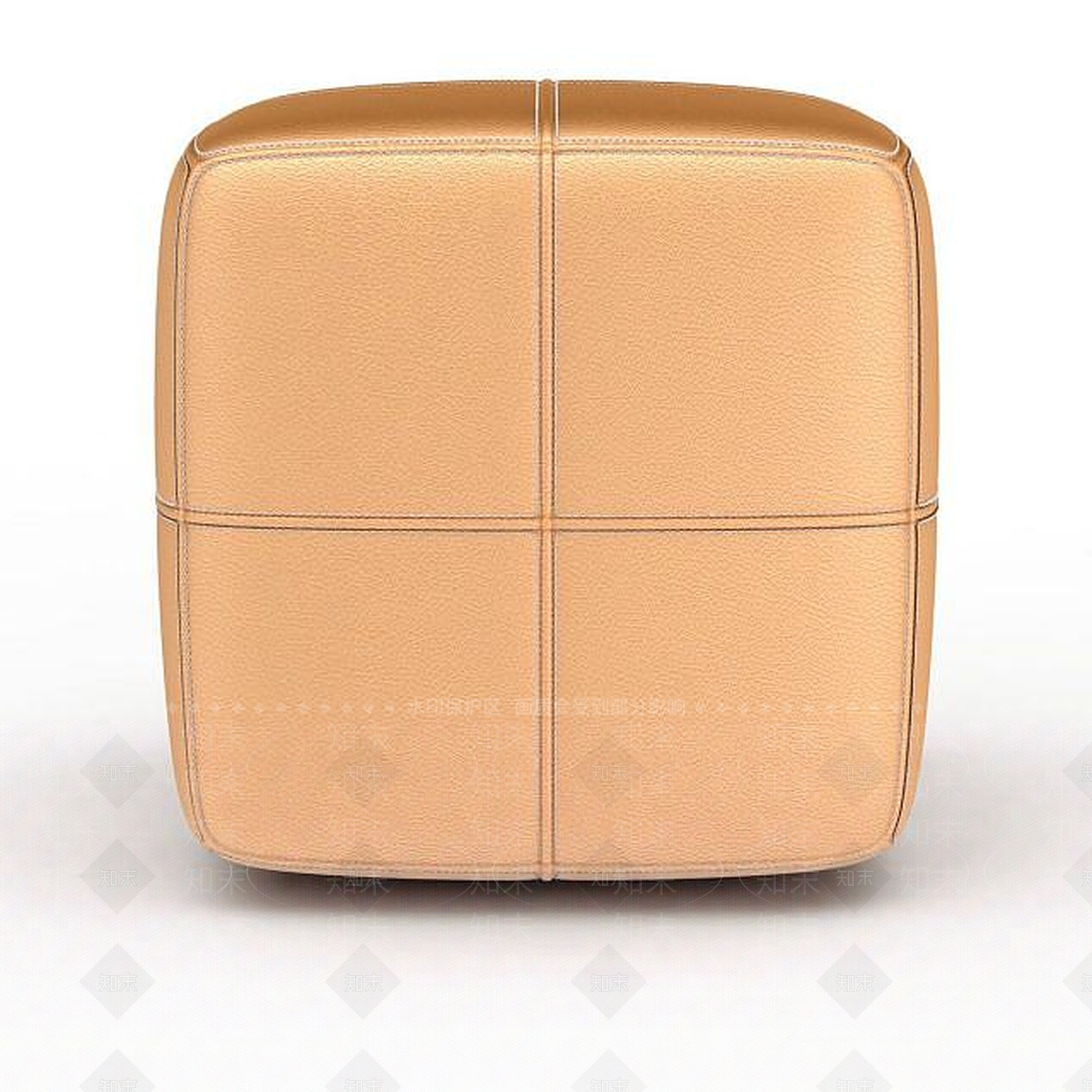 现代个性软包沙发凳3D模型下载【ID:1199893012】