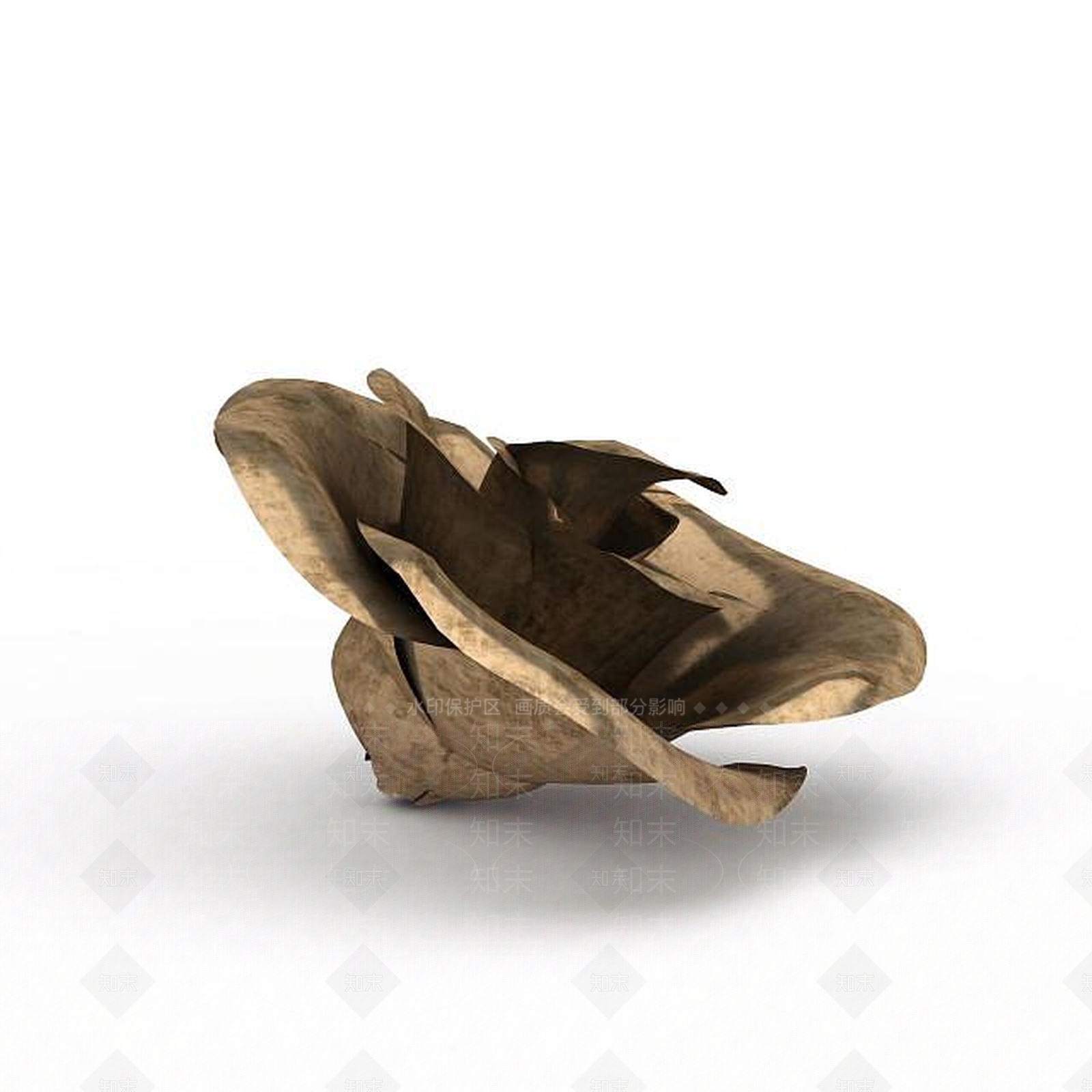 现代花朵胸针首饰3D模型下载【ID:1199896620】