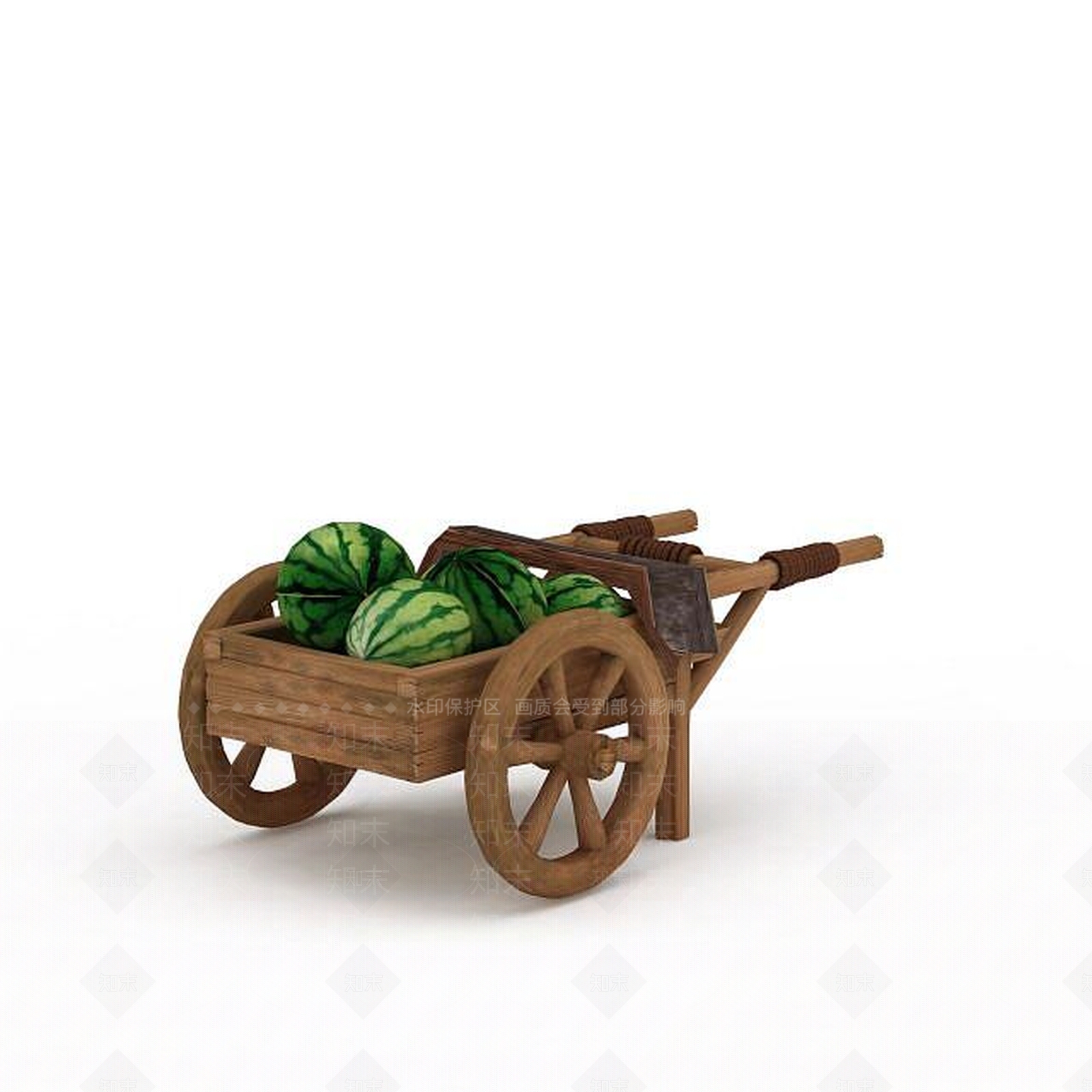 现代游戏场景道具板车3D模型下载【ID:1199897320】