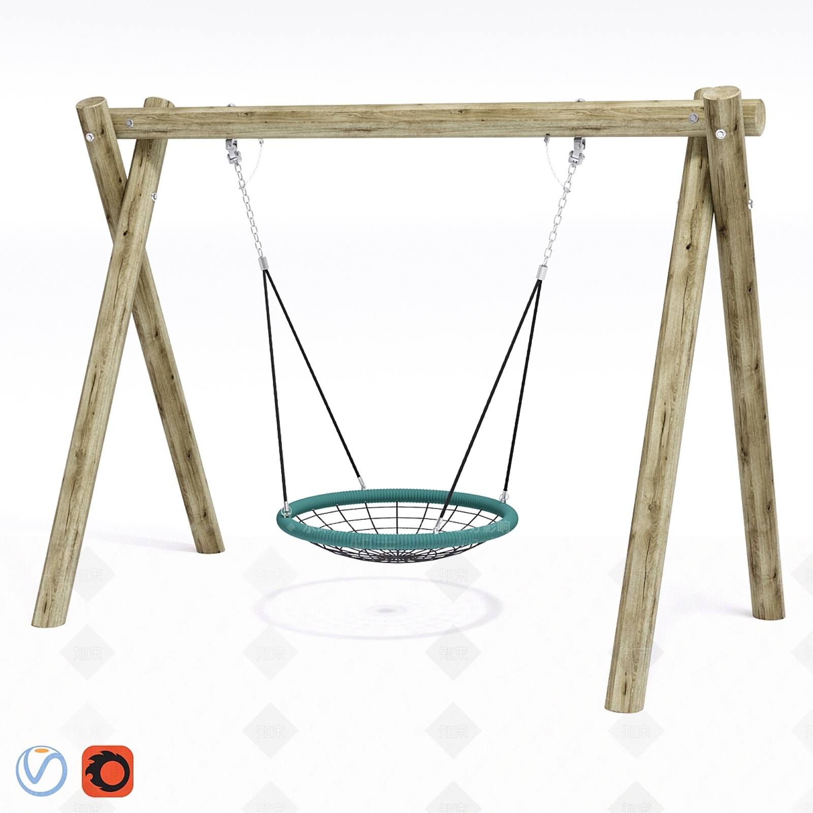 儿童器材3D模型下载【ID:1199898053】